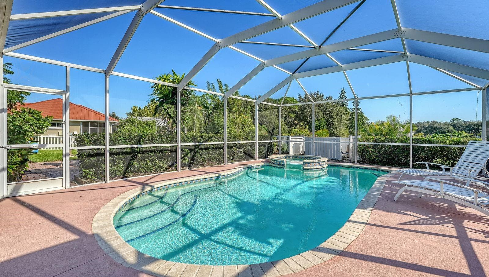 Pool / Screened Lanai - 17618 WHITE TAIL CT, PARRISH