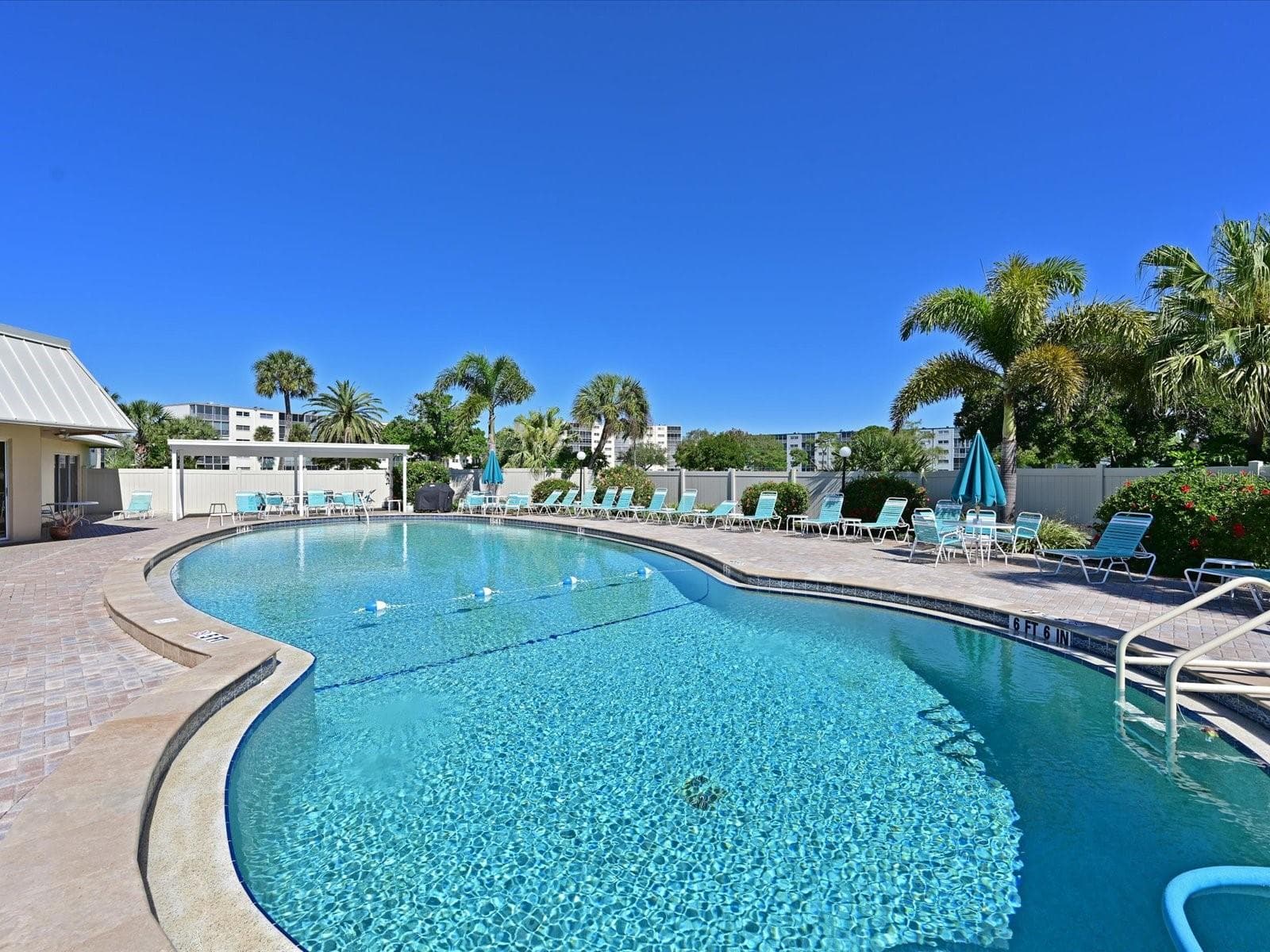 Rec 1 clubhouse pool. - 4240 IRONWOOD CIRCLE CIR #406AA, BRADENTON