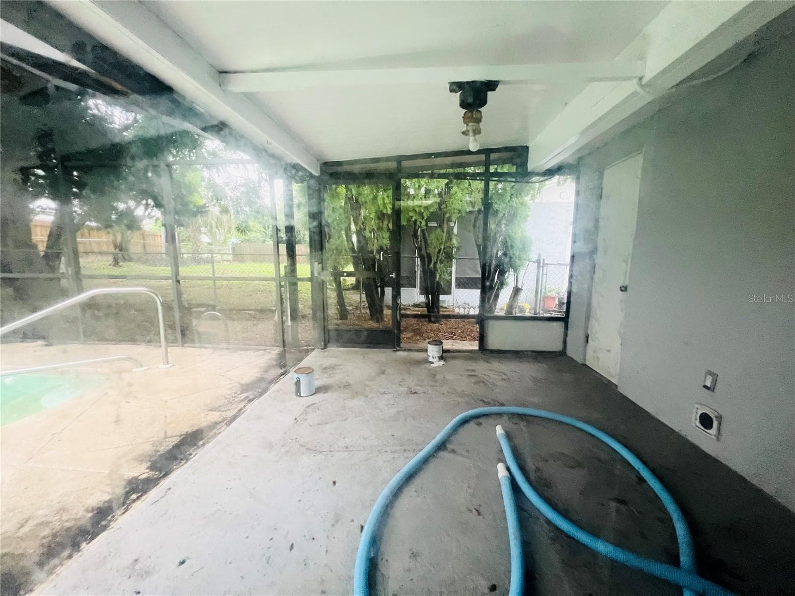 PATIO LANAI BY POOL - 7515 JUDITH CRES, PORT RICHEY