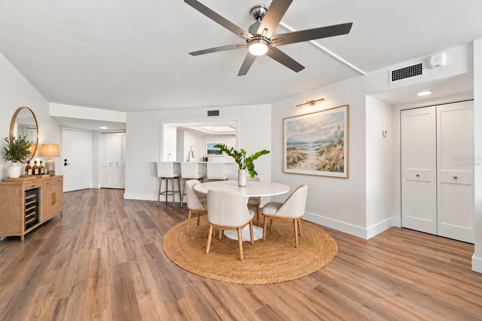 Virtually Staged -Great Room! - 5700 ESCONDIDA BLVD S #401, ST PETERSBURG