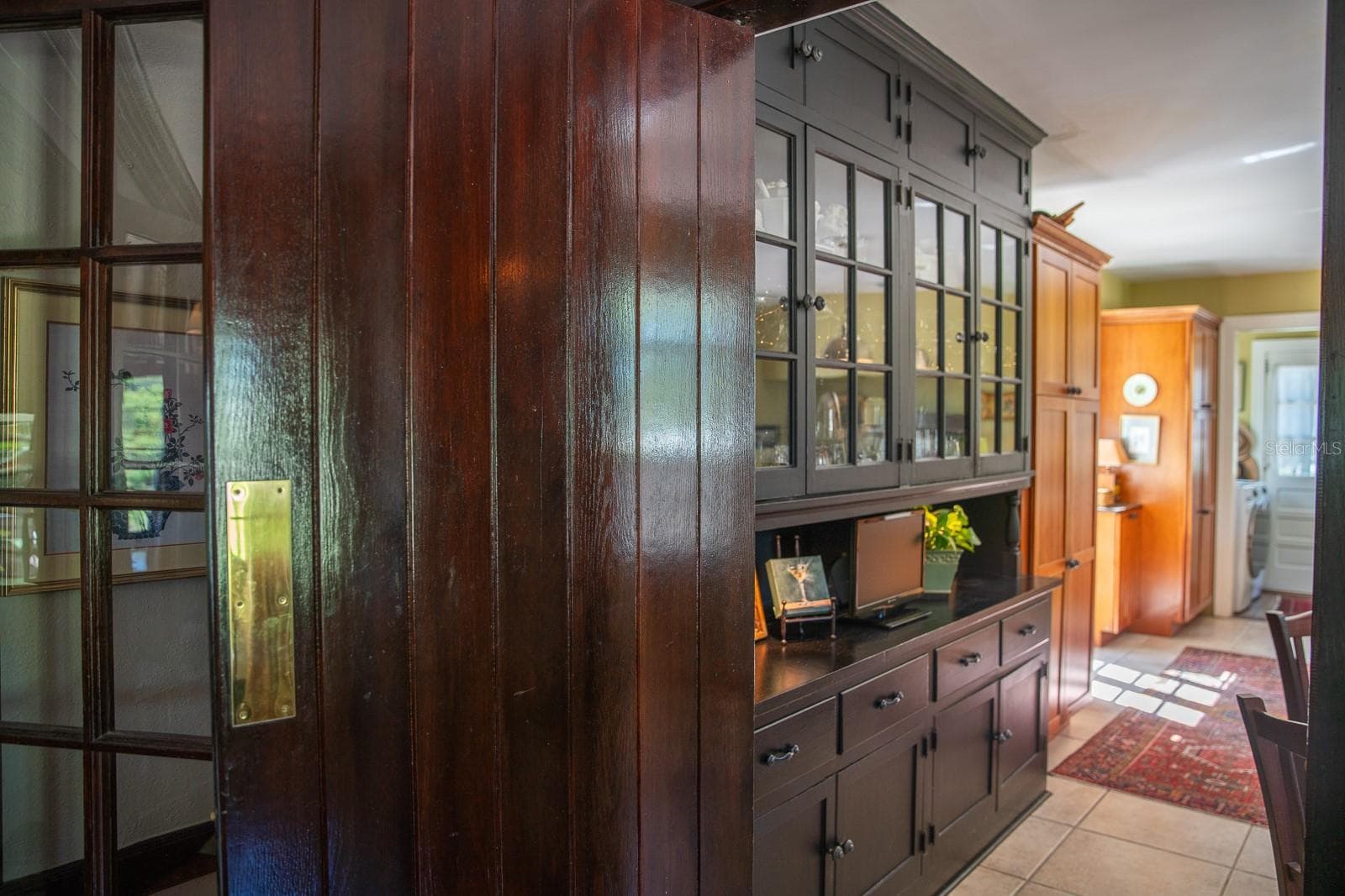 Doorway to kitchen from formal dining room - 1230 ESTREMADURA DR, BRADENTON