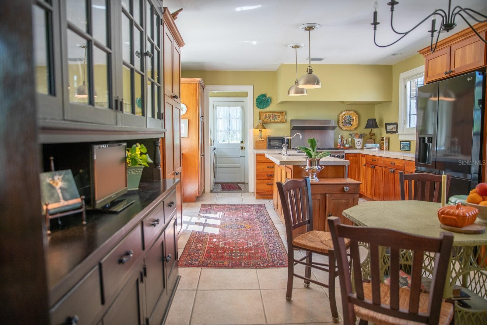 Kitchen in main residence. (Alternate view.) - 1230 ESTREMADURA DR, BRADENTON
