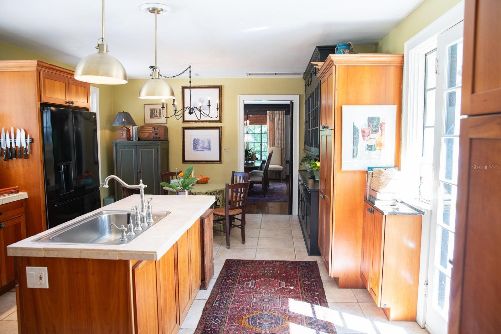 Kitchen in main residence. (Alternate view.) - 1230 ESTREMADURA DR, BRADENTON
