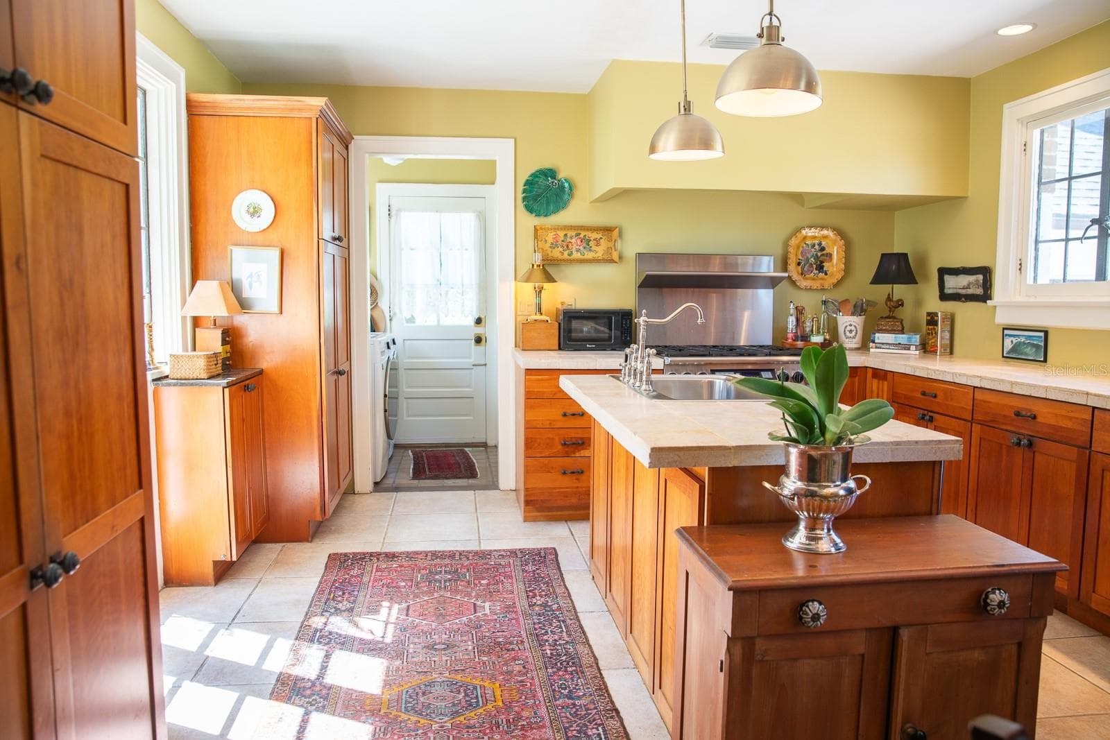 Kitchen in main home. - 1230 ESTREMADURA DR, BRADENTON
