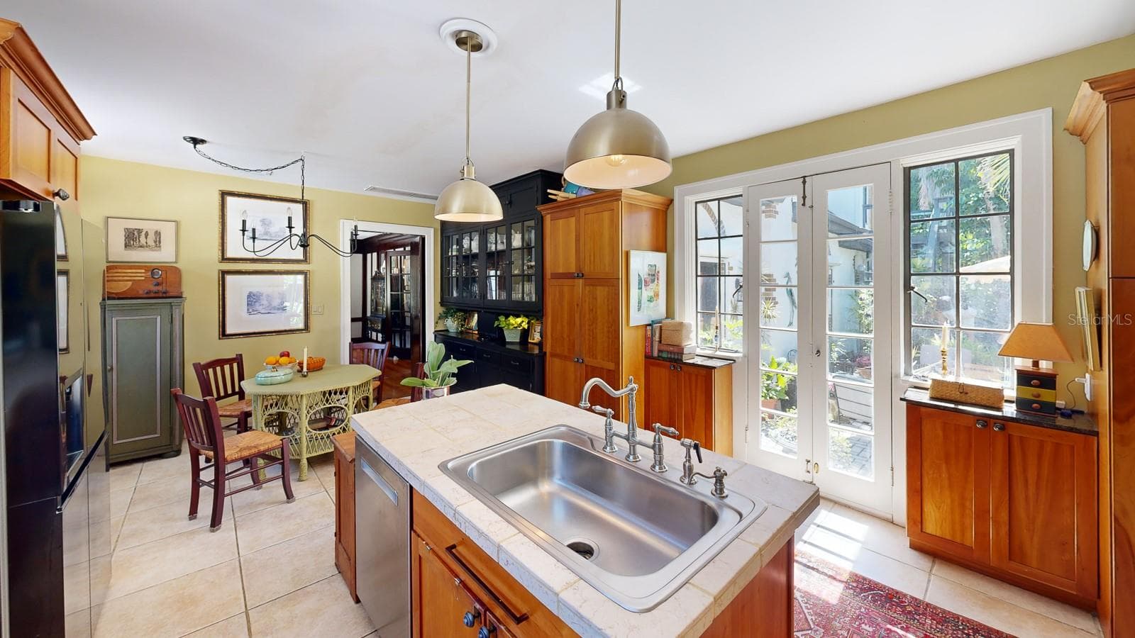 Kitchen in main home. - 1230 ESTREMADURA DR, BRADENTON