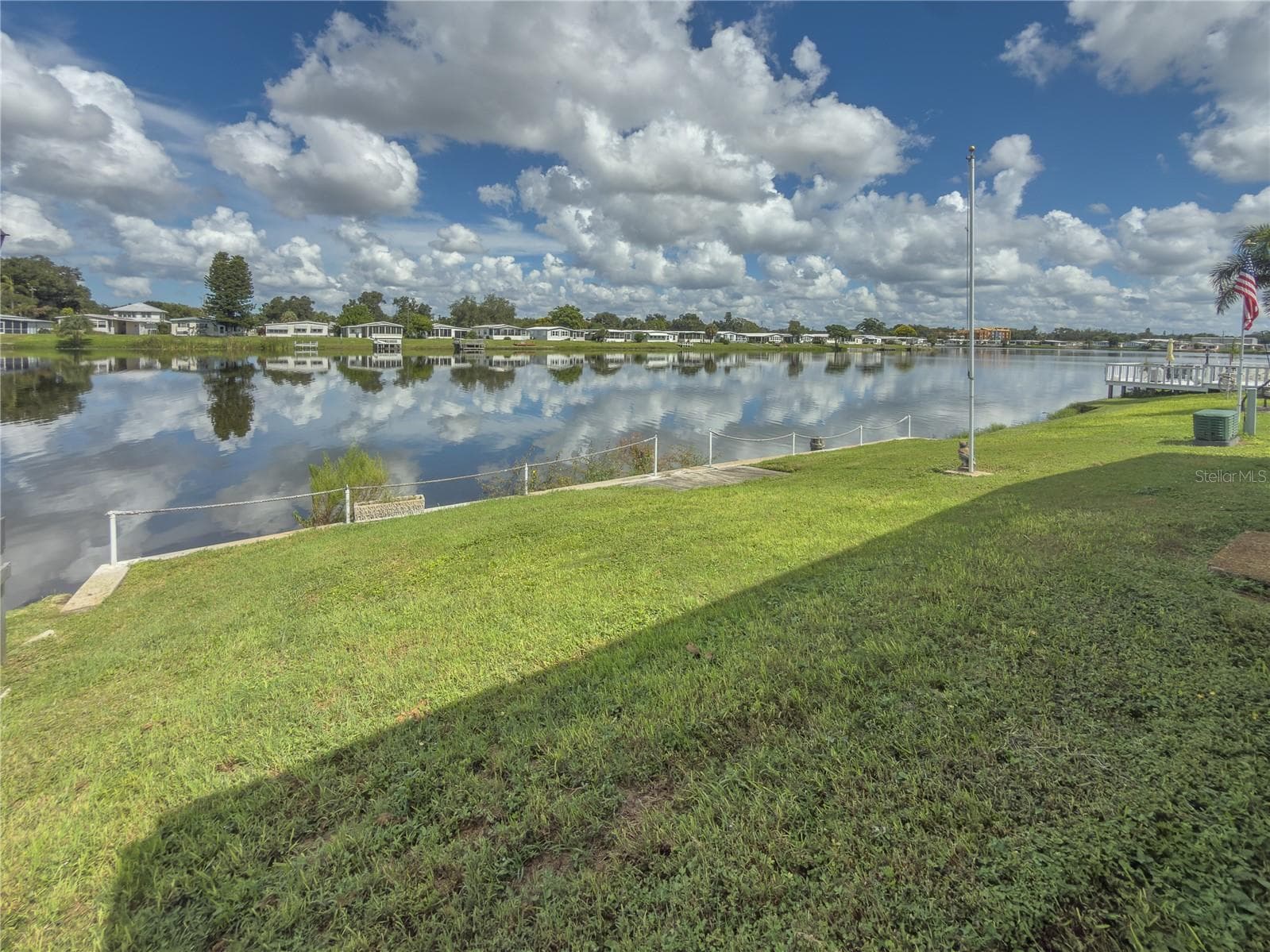 Backyard View of 5 Acre Lake - 808 53RD AVE E #169, BRADENTON