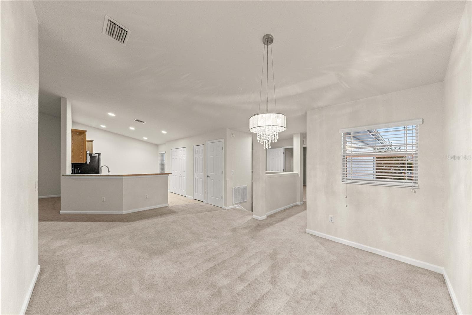 Dining/Kitchen Combo, gorgeous light fixture - 4540 SW 52ND CIR #104, OCALA