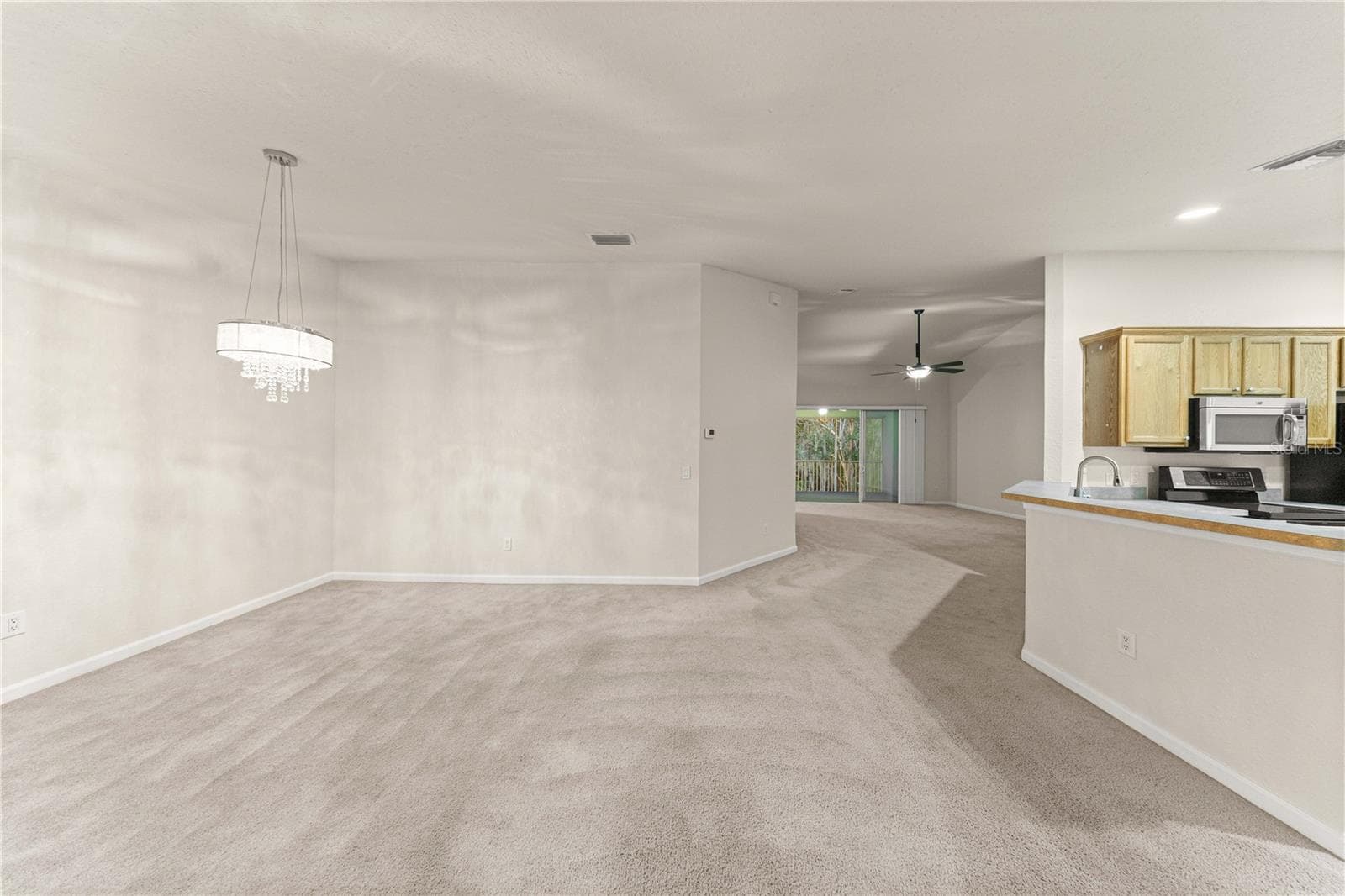 Dining/Kitchen/Living Room Combo, so much space! - 4540 SW 52ND CIR #104, OCALA