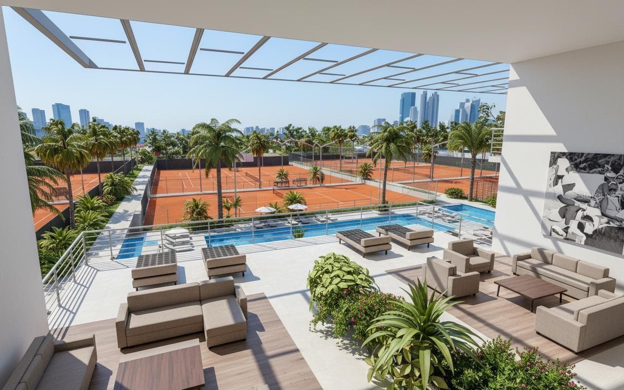 OUTDOOR PLAY: 3 European Red Clay Courts, 7 Green Clay Courts, 1 Tennis Hard Court, 1 Padel & 1 Pickleball Court, PLUS 1 Flex Court (1 Tennis or 2 Pickleball) + 2 Elevated Competition Observation Lounges!!! - 2170 ROBINHOOD ST #C1-205, SARASOTA