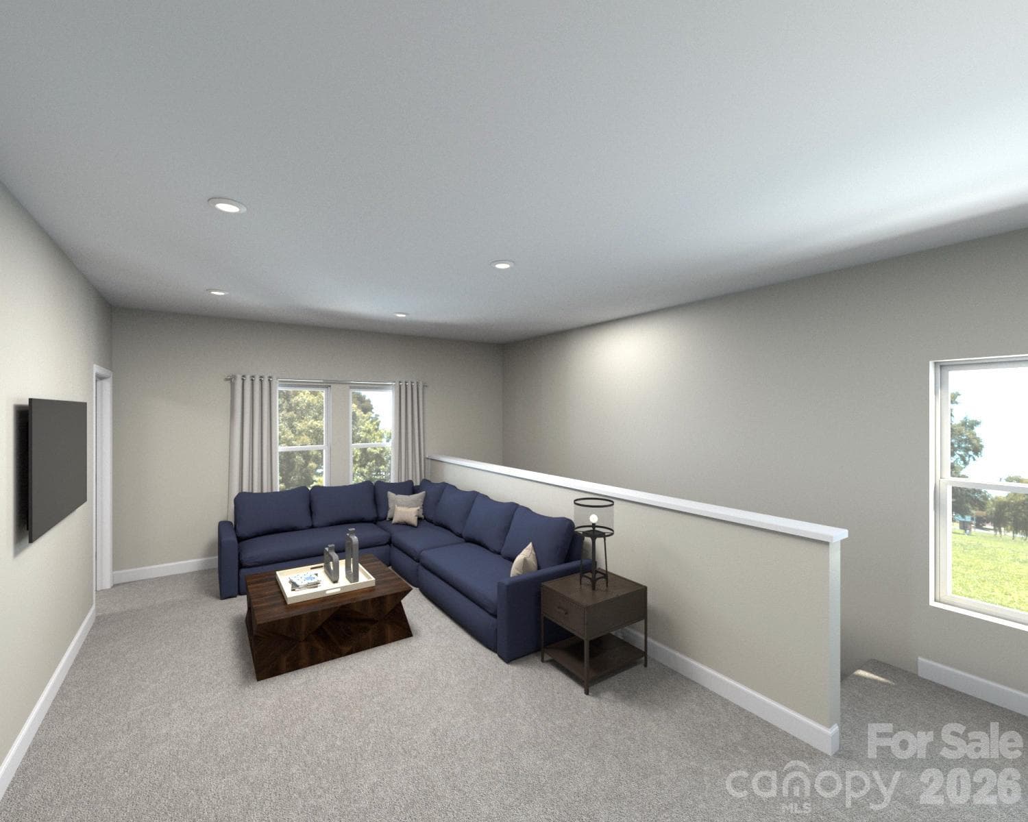Photo is not of the actual home, but is an inspirational photo of builder’s model home and may depict options, furnishings, and/or decorator features that are not included - 12614 Russellwood Lane, Charlotte