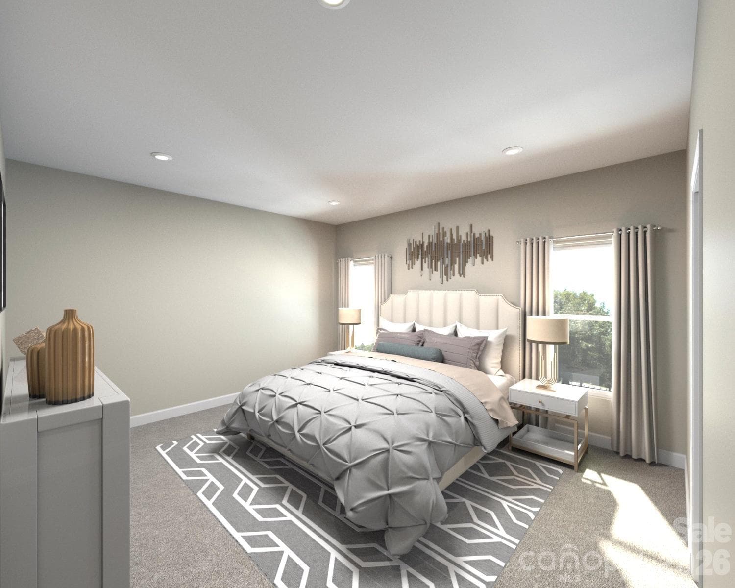 Photo is not of the actual home, but is an inspirational photo of builder’s model home and may depict options, furnishings, and/or decorator features that are not included - 12614 Russellwood Lane, Charlotte