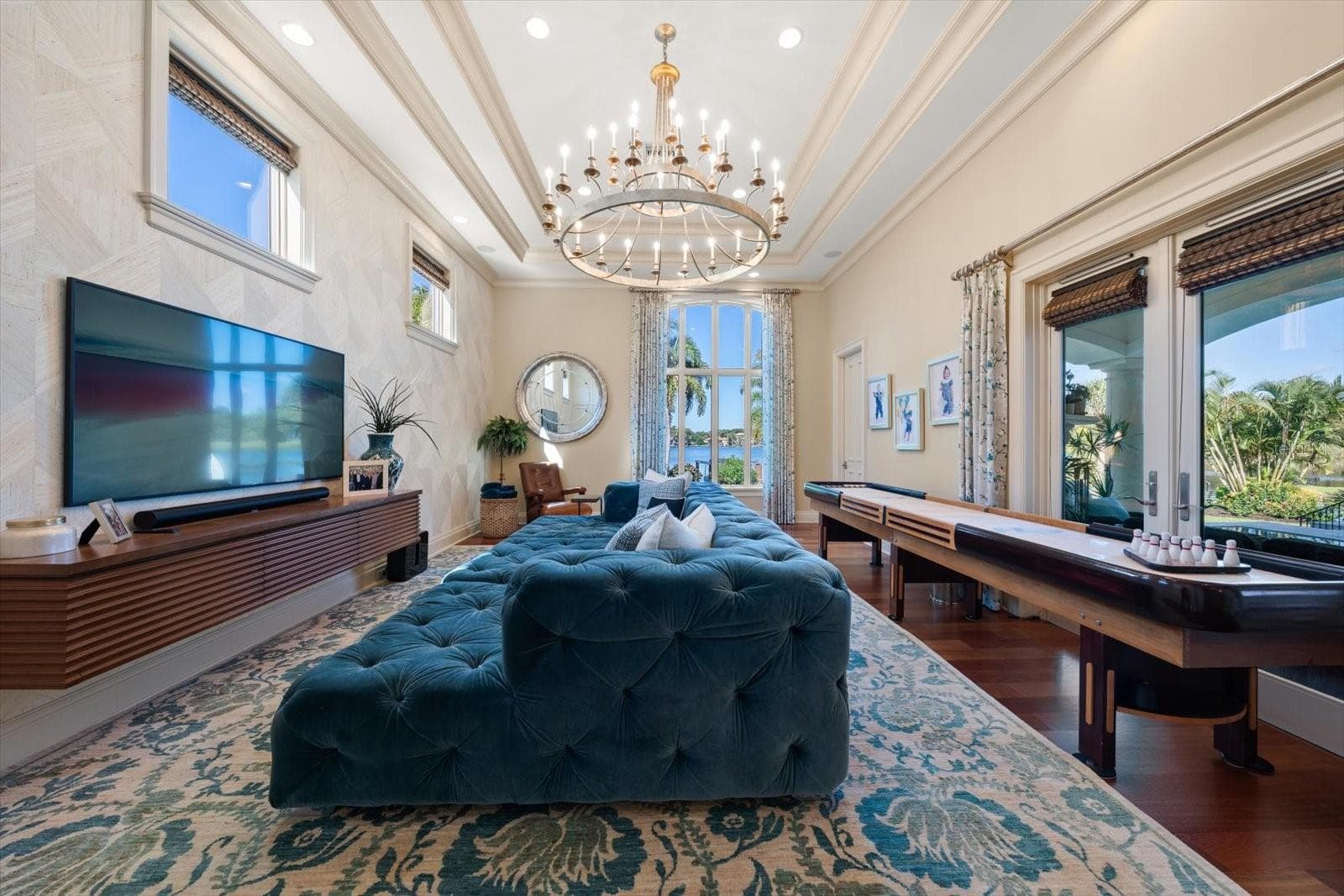Brazilian cherry hardwood floors and high-end fixtures - 2056 COVE TRCE, PALM HARBOR