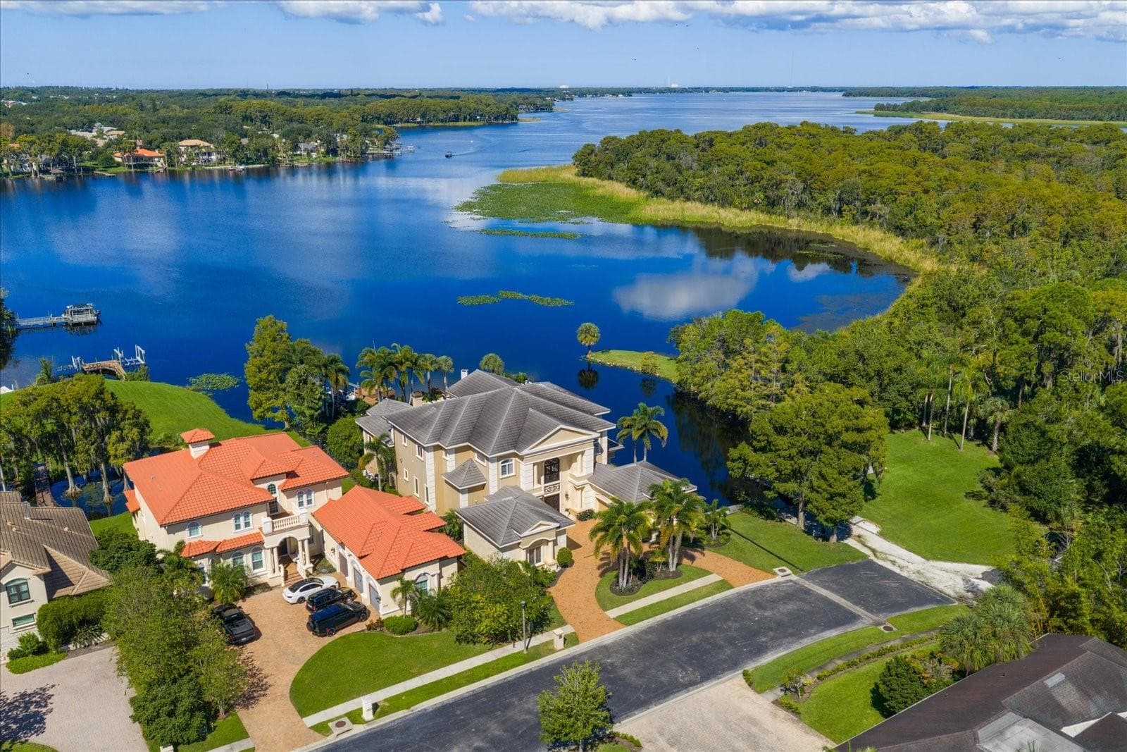 Enjoy the Exceptional Peninsula Setting - 2056 COVE TRCE, PALM HARBOR