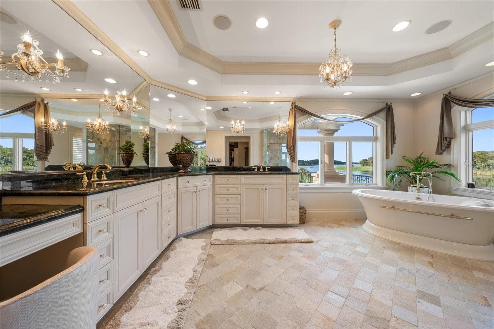 Primary Bathroom straight out of your DREAMS!! - 2056 COVE TRCE, PALM HARBOR