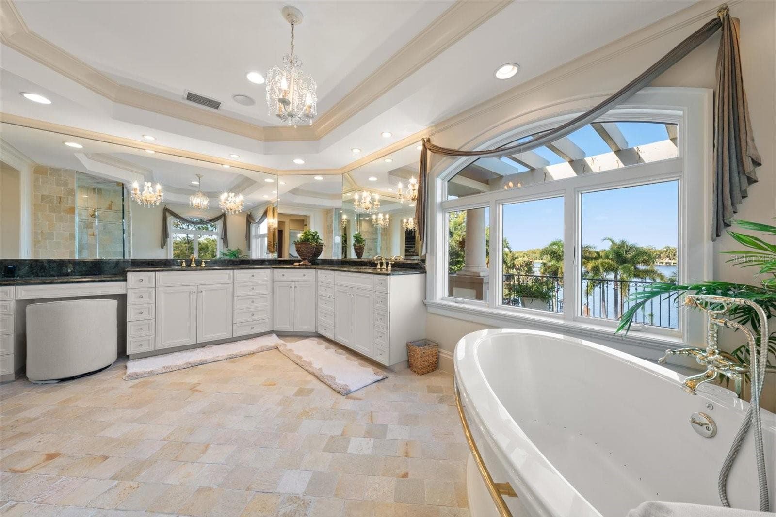 Absolutely Breathtaking Primary Bathroom - 2056 COVE TRCE, PALM HARBOR