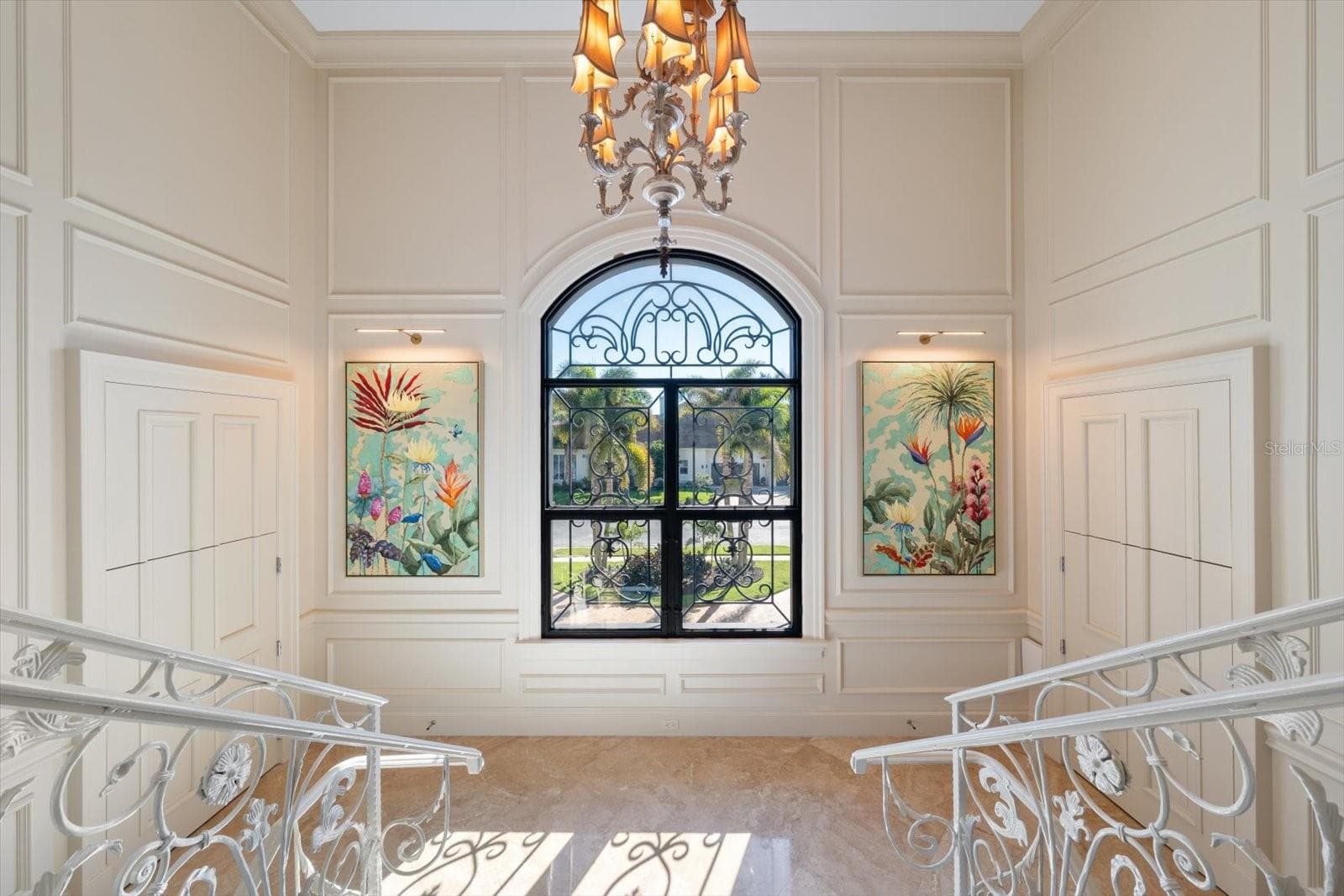 Grand, Timeless Details. Two storage closets perfectly tucked away on this landing. - 2056 COVE TRCE, PALM HARBOR