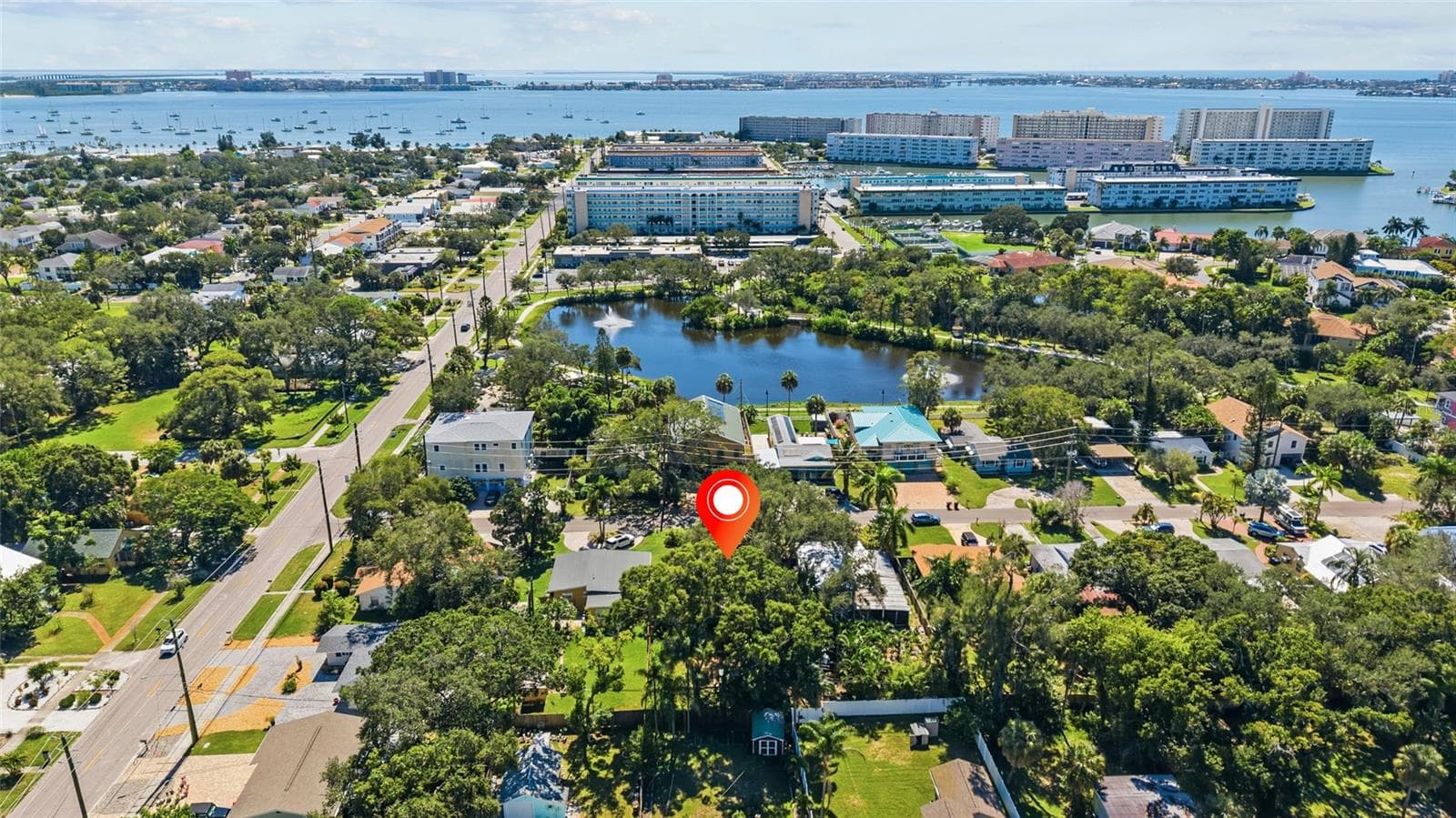 Aerial Looking South - 5819 27TH AVE S, GULFPORT