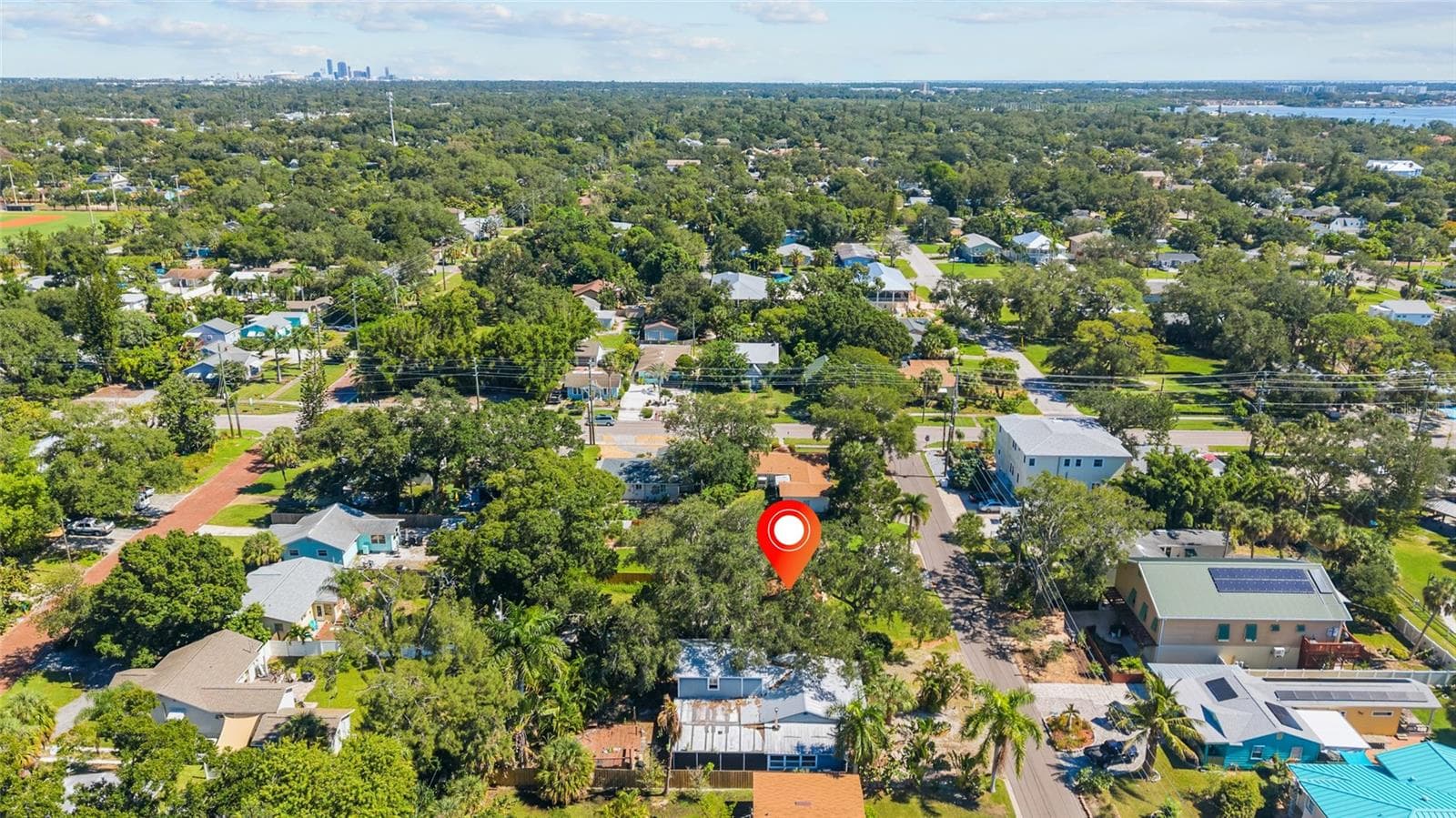 Aerial Looking East - 5819 27TH AVE S, GULFPORT