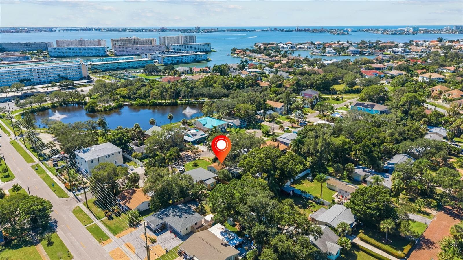 Aerial Looking Southwest - 5819 27TH AVE S, GULFPORT