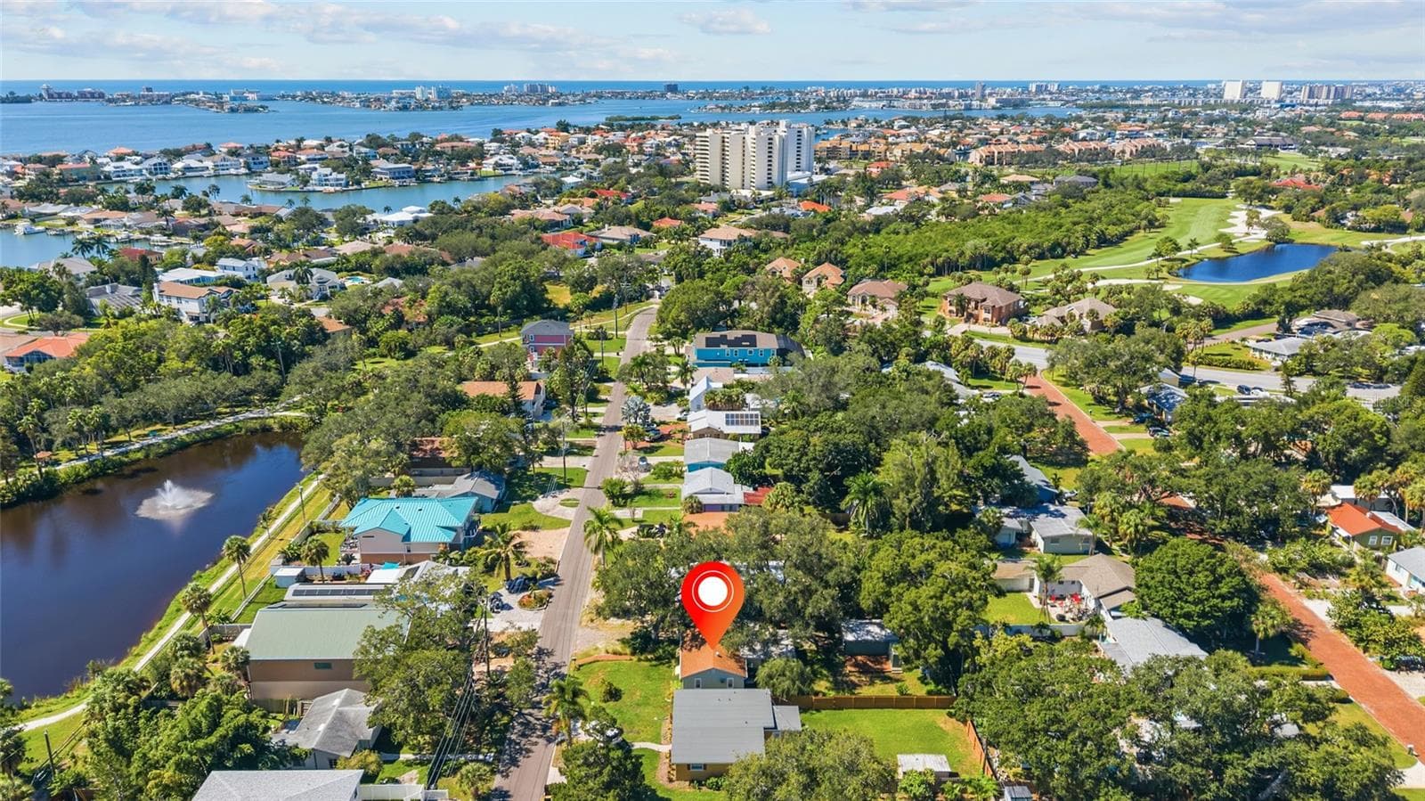 Aerial Looking West - 5819 27TH AVE S, GULFPORT