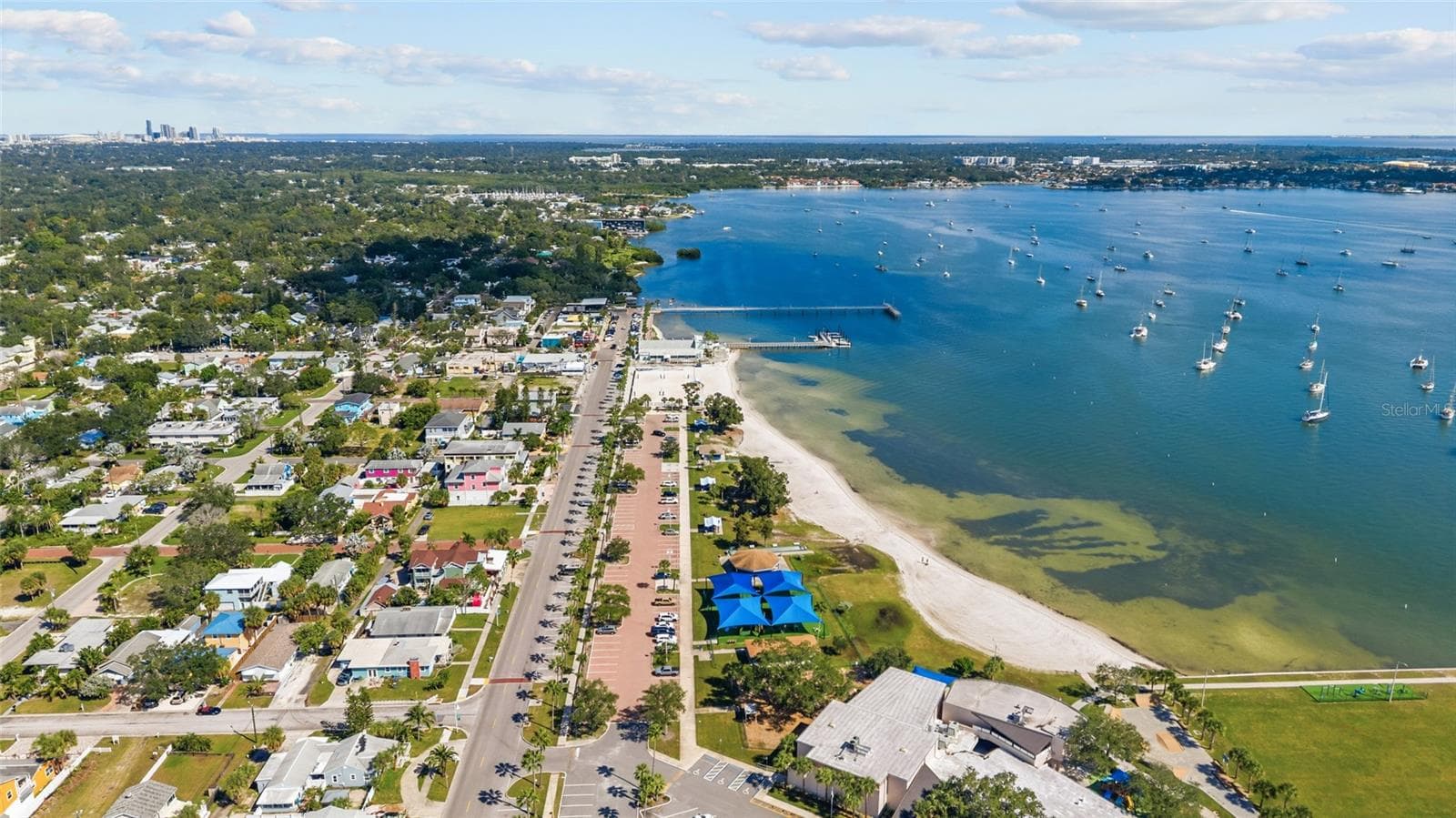 Aerial Gulfport Bay view - 5819 27TH AVE S, GULFPORT