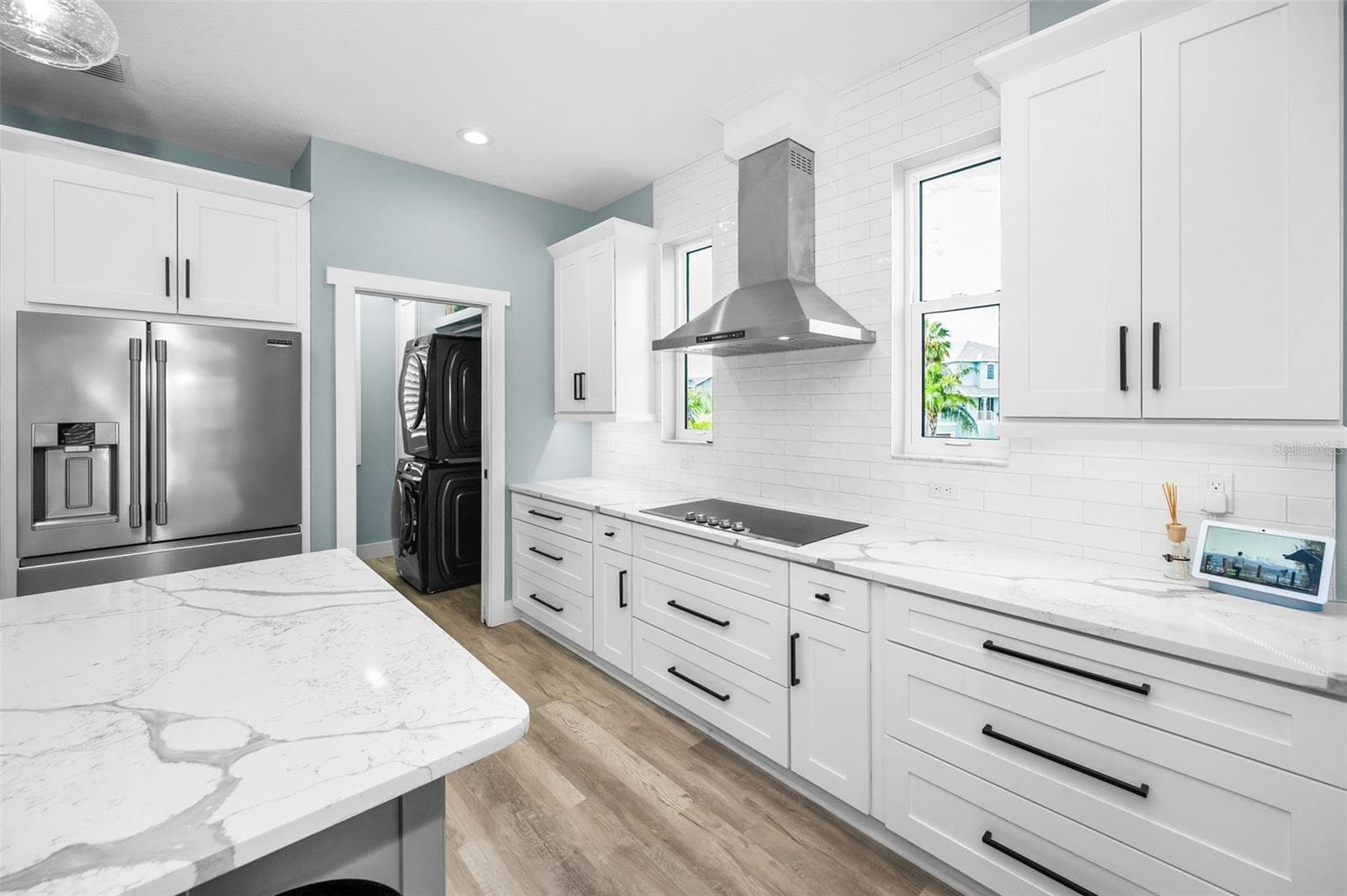 Chefs Kitchen with Quartz counters and lots of cabinets - 5650 EGRETS PL, NEW PORT RICHEY