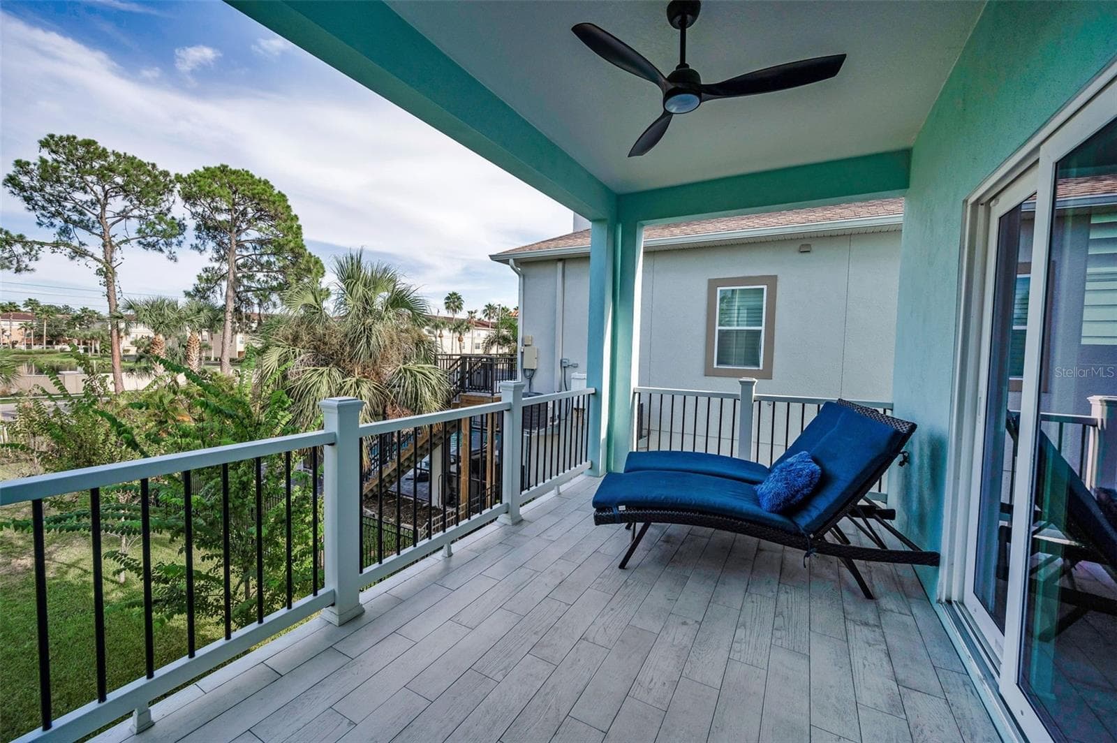 Balcony for the Primary Bedroom and Great Room - 5650 EGRETS PL, NEW PORT RICHEY