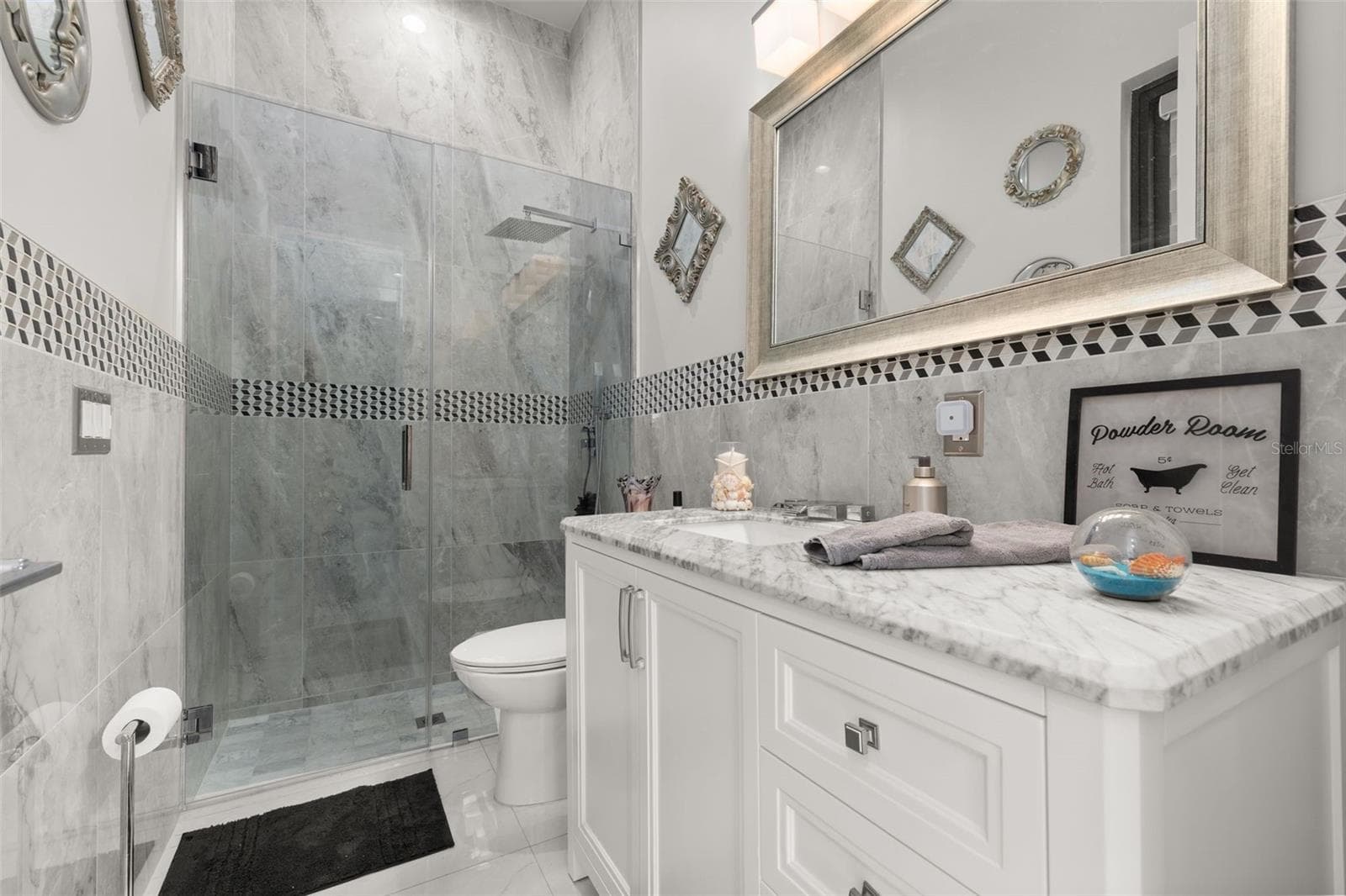 Bathroom 5 - downstairs - 12620 S LAKE SAWYER LN, WINDERMERE