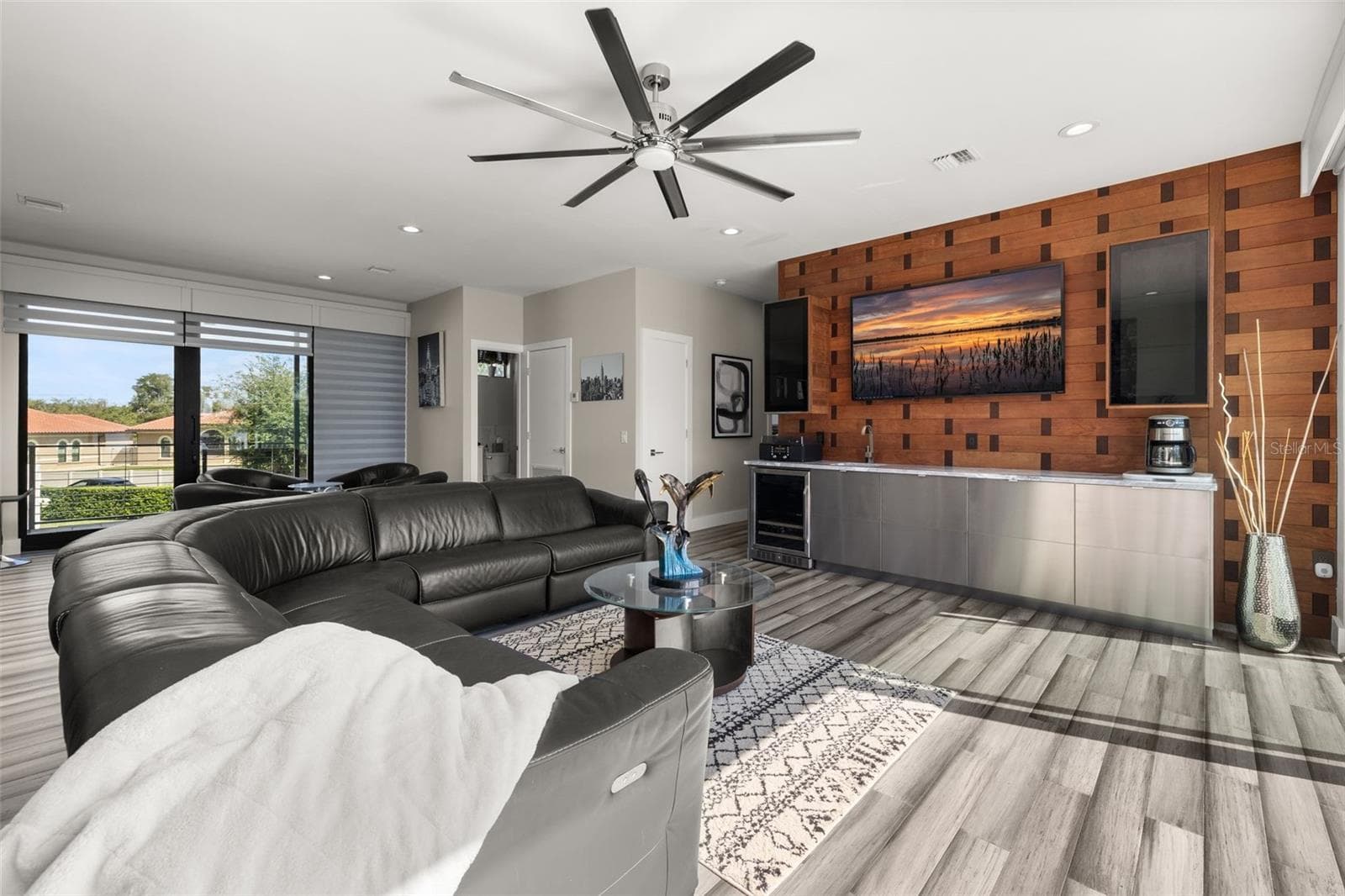 ...and a convenient wine cooler. - 12620 S LAKE SAWYER LN, WINDERMERE