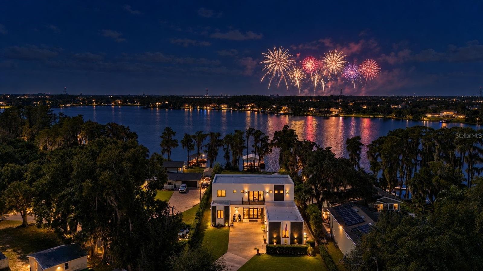 And, of course, you can see the Disney fireworks - 12620 S LAKE SAWYER LN, WINDERMERE