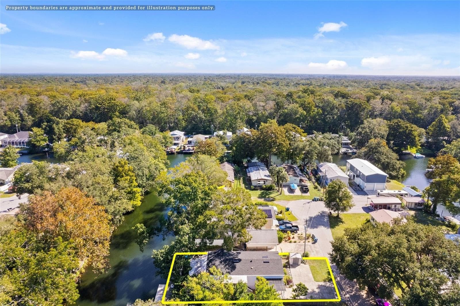 Aerial view - 6331 THEODAN ST, WEEKI WACHEE