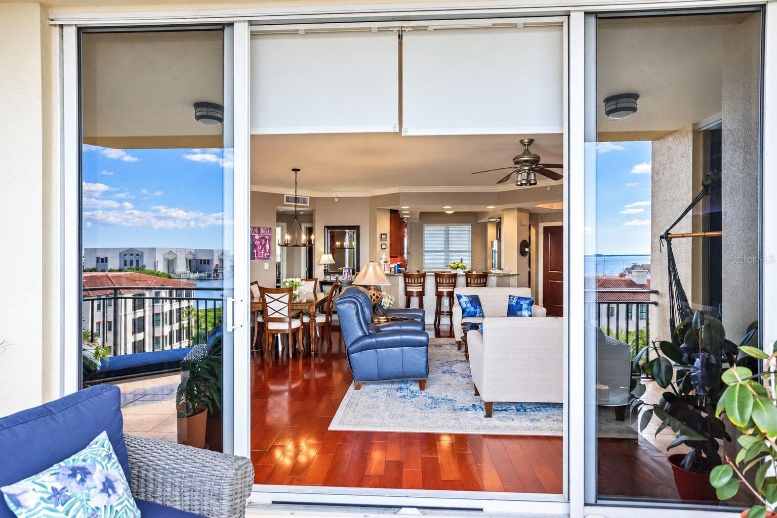 Great Room from Balcony - 5823 BOWEN DANIEL DR #704, TAMPA