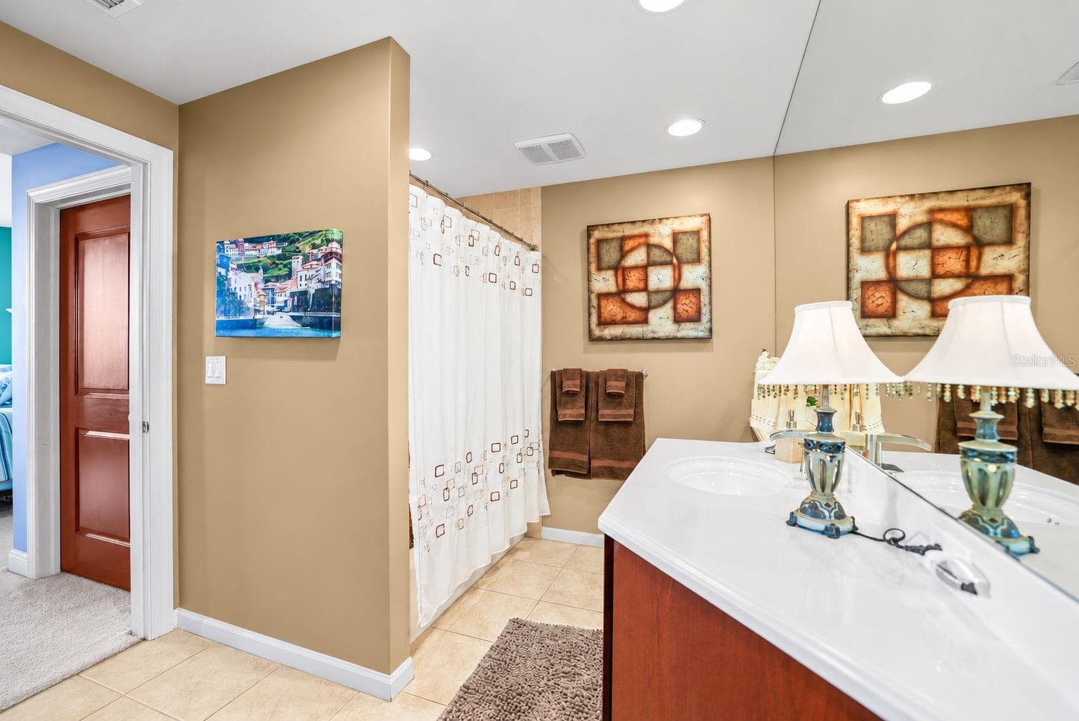Primary Bath - 5823 BOWEN DANIEL DR #704, TAMPA