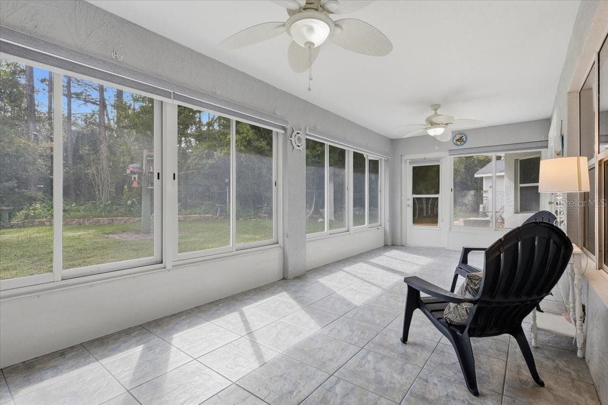 OVERSIZED ENCLOSED FLORIDA ROOM - 3 RYMM PL, PALM COAST