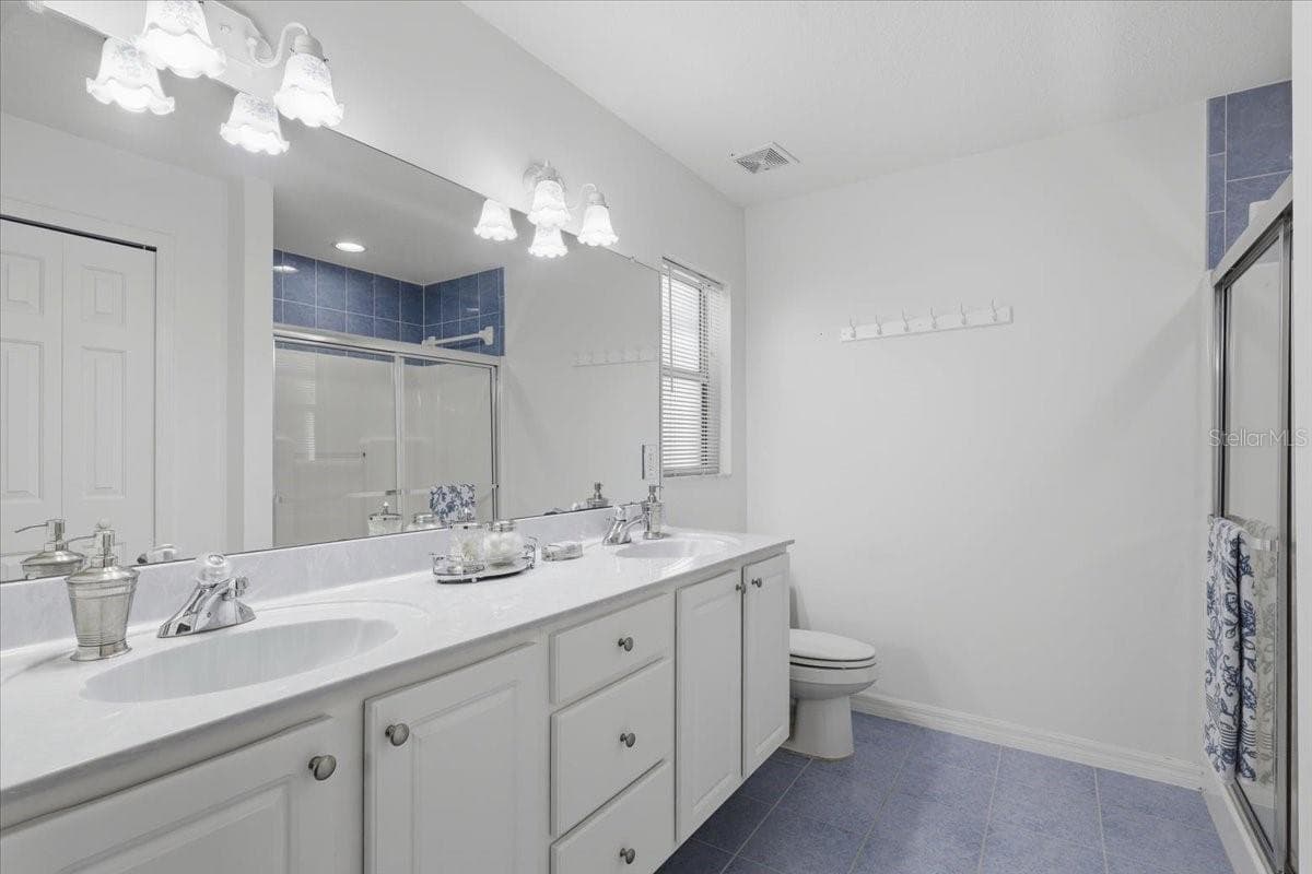 PRIMARY BATH DOUBLE SINKS - 3 RYMM PL, PALM COAST