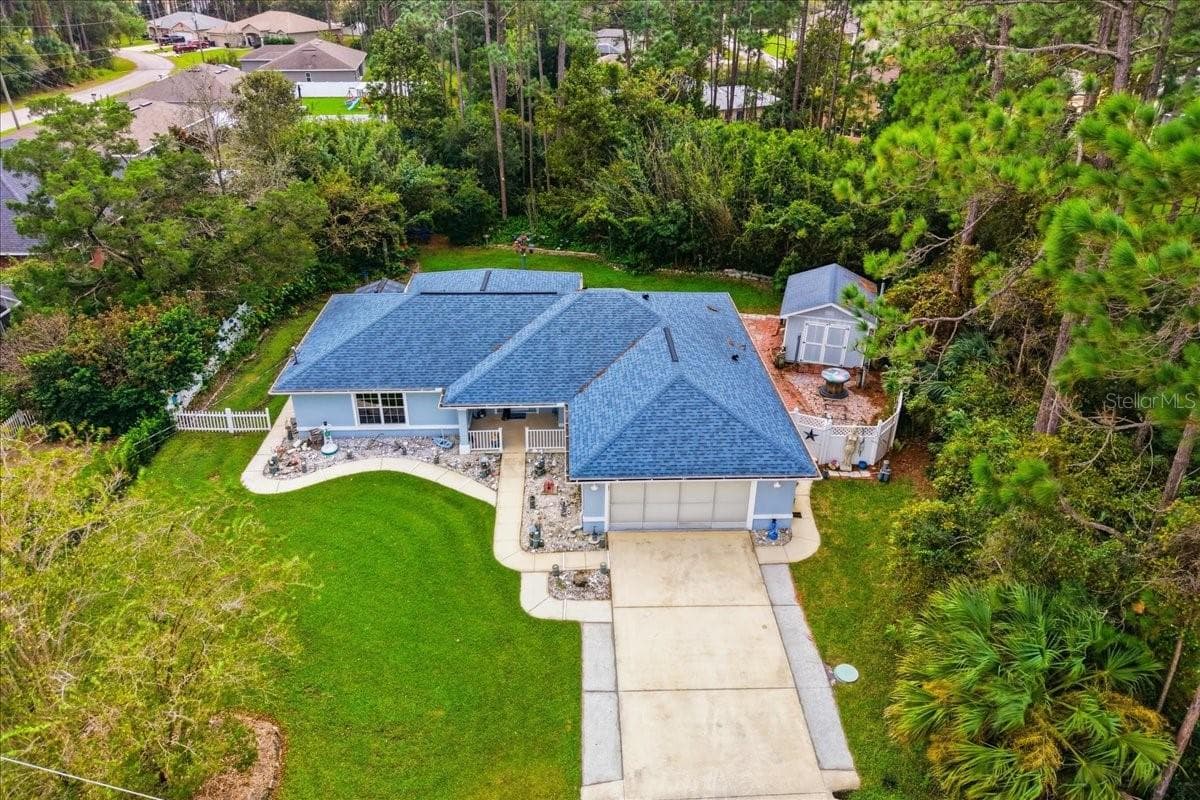 AERIAL VIEW - 3 RYMM PL, PALM COAST