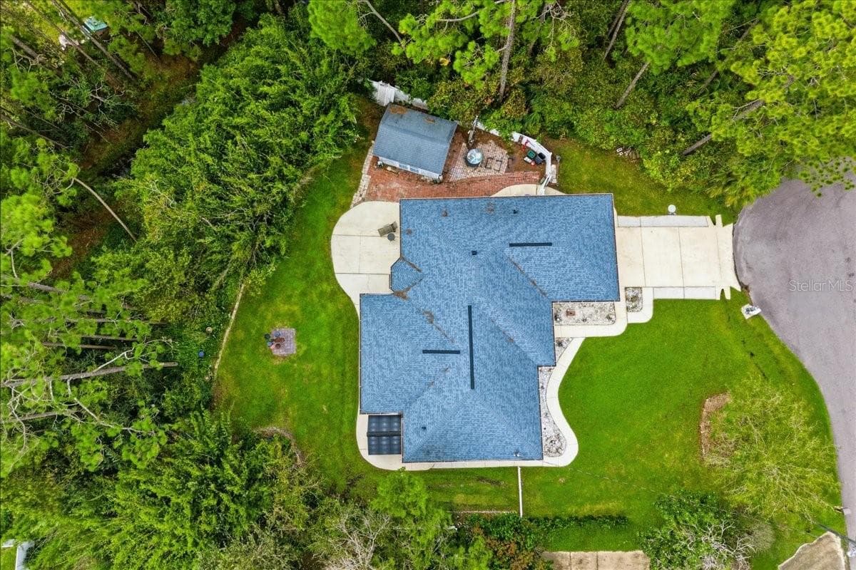 AERIAL VIEW - 3 RYMM PL, PALM COAST