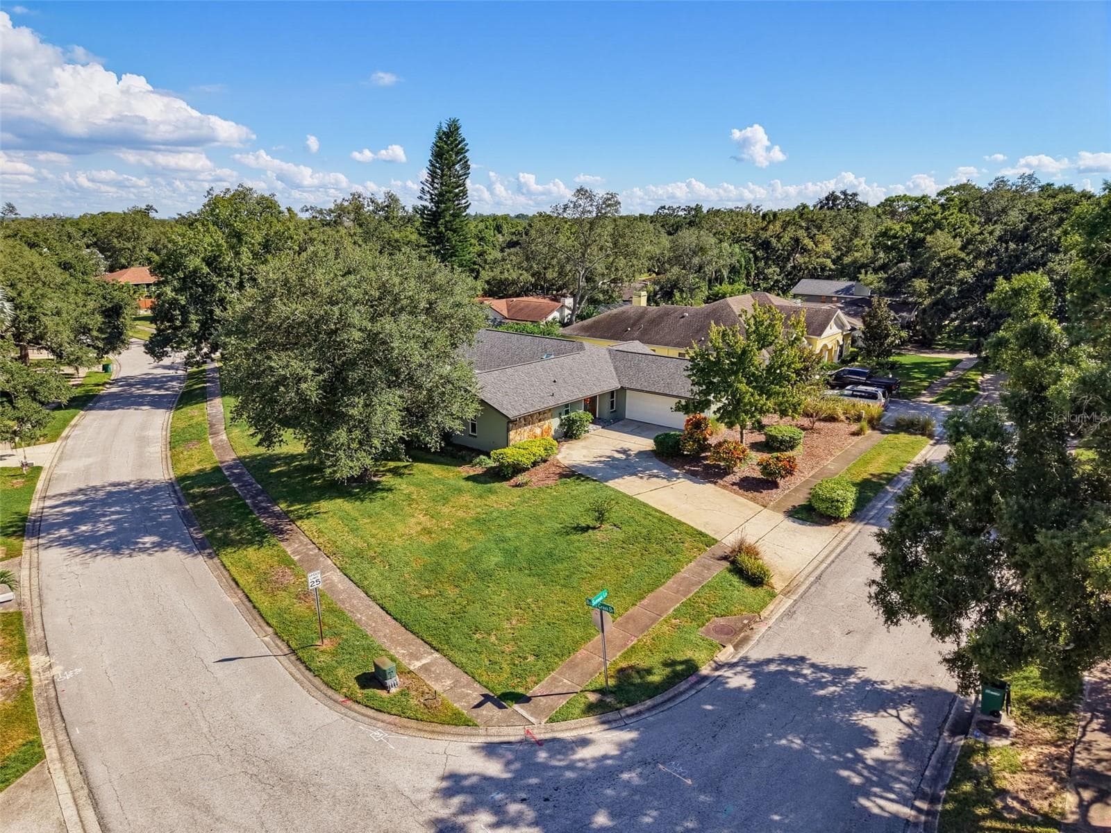 Sky view 2 - 3 SUMMIT LN, SAFETY HARBOR