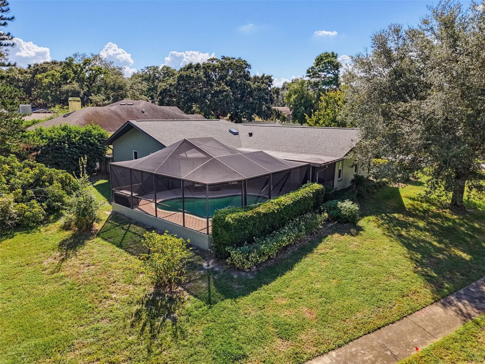 Sky View Backyard area - 3 SUMMIT LN, SAFETY HARBOR