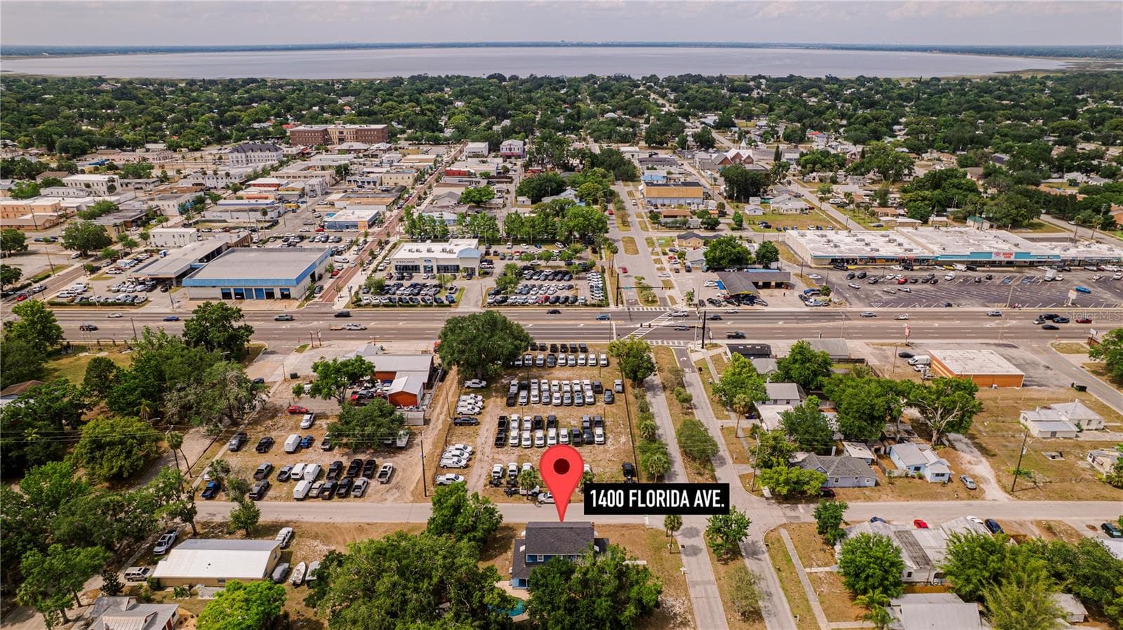 Aerial View showing location - 1400 FLORIDA AVE, ST CLOUD