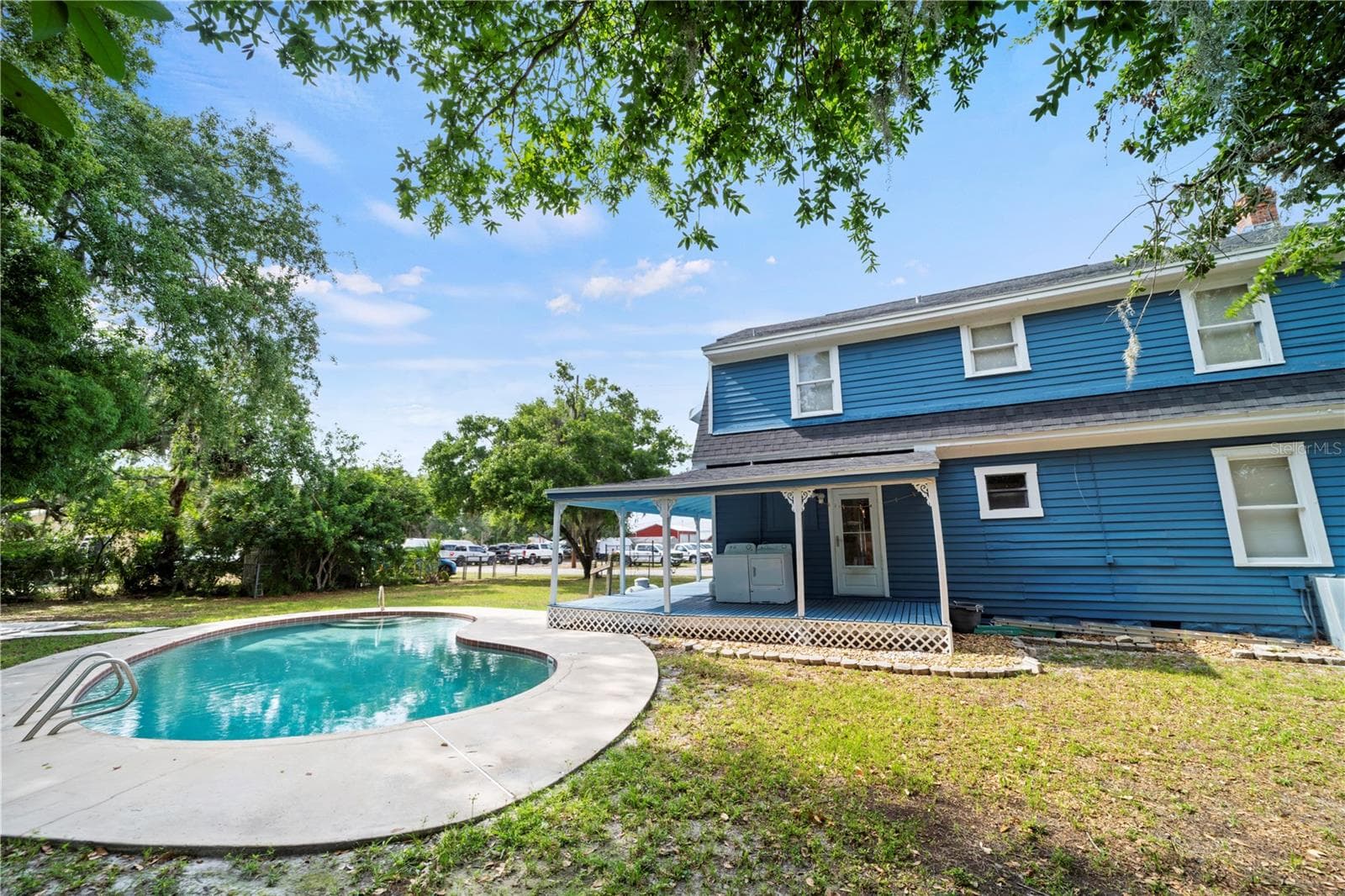 Backyard/Pool View - 1400 FLORIDA AVE, ST CLOUD