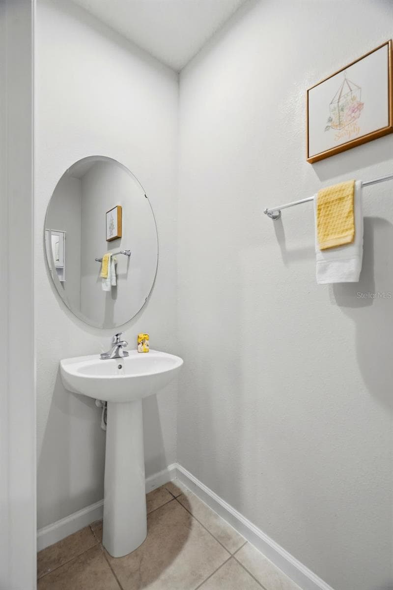 Powder room downstairs - 4167 HARBOUR PALM DR, HOLIDAY