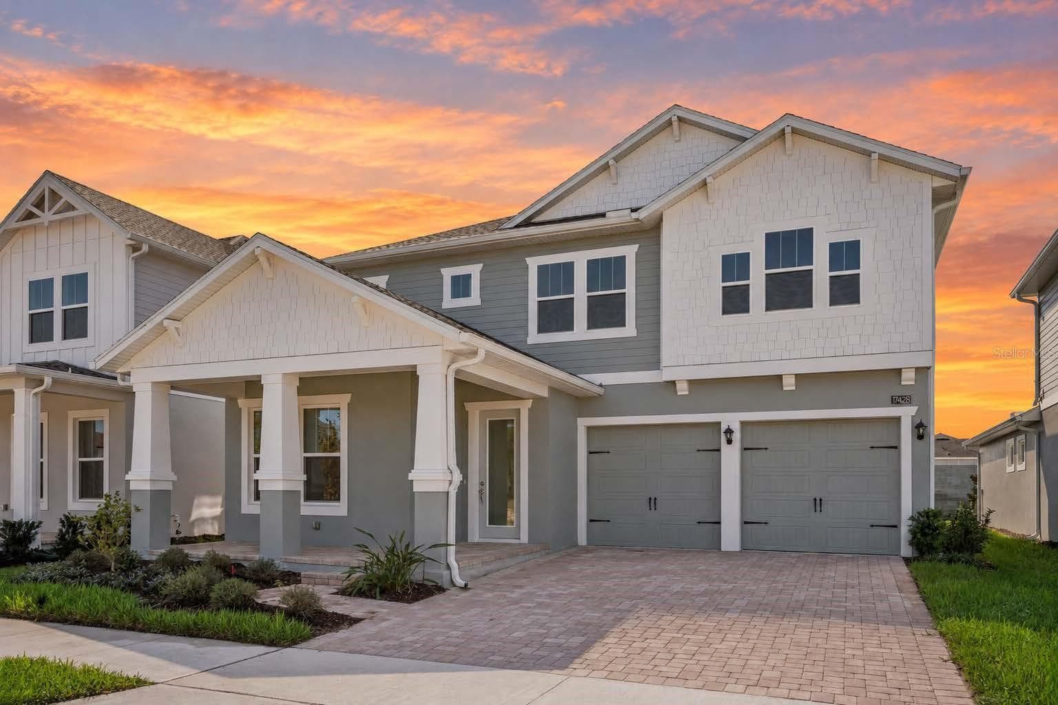 Front Exterior - 17428 HONEYBELL TANGELO CT, WINTER GARDEN