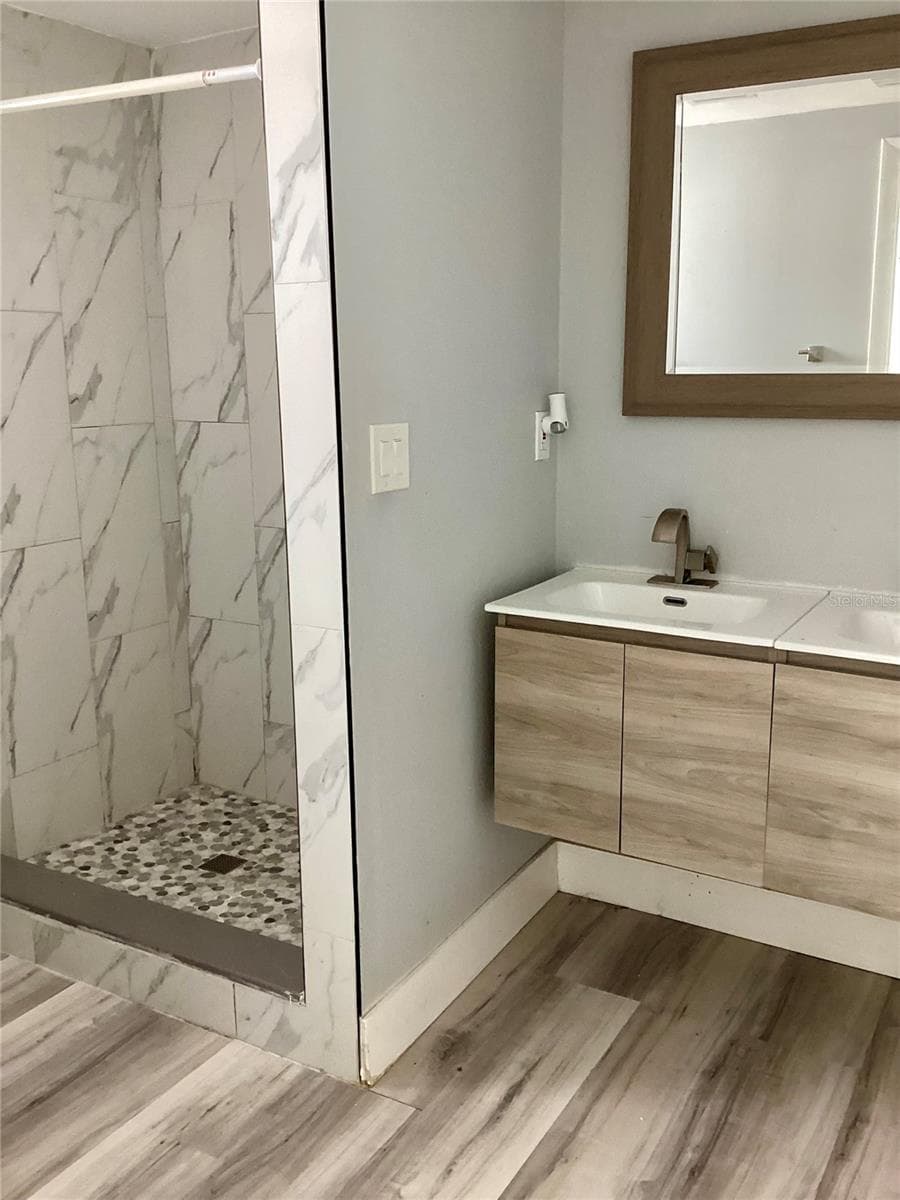 Primary bath-(garage conversion) - 3524 CHAPEL DR, SARASOTA