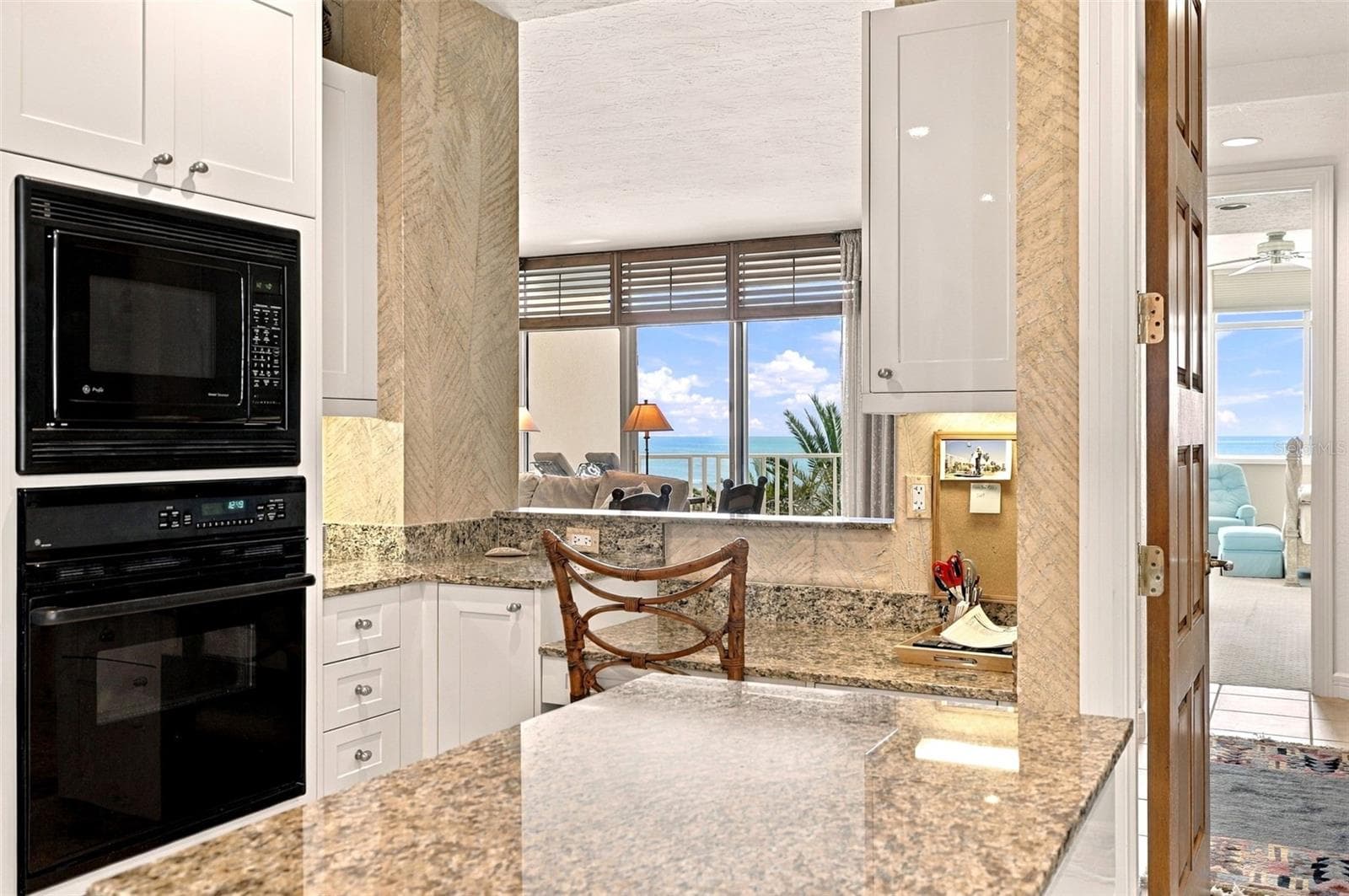 Enjoy the Gulf views from the kitchen. - 2185 GULF OF MEXICO DR #243, LONGBOAT KEY
