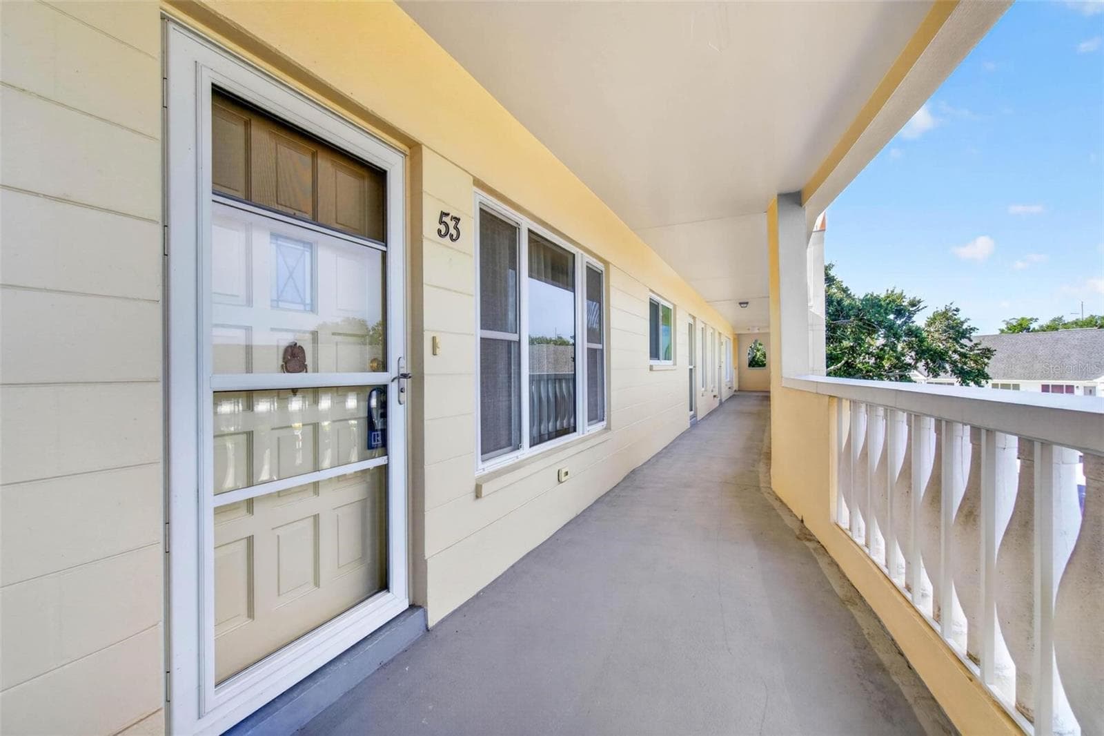 Great Views - Sitting Area in front of Unit (common Area) - 2221 SWEDISH DR #53, CLEARWATER
