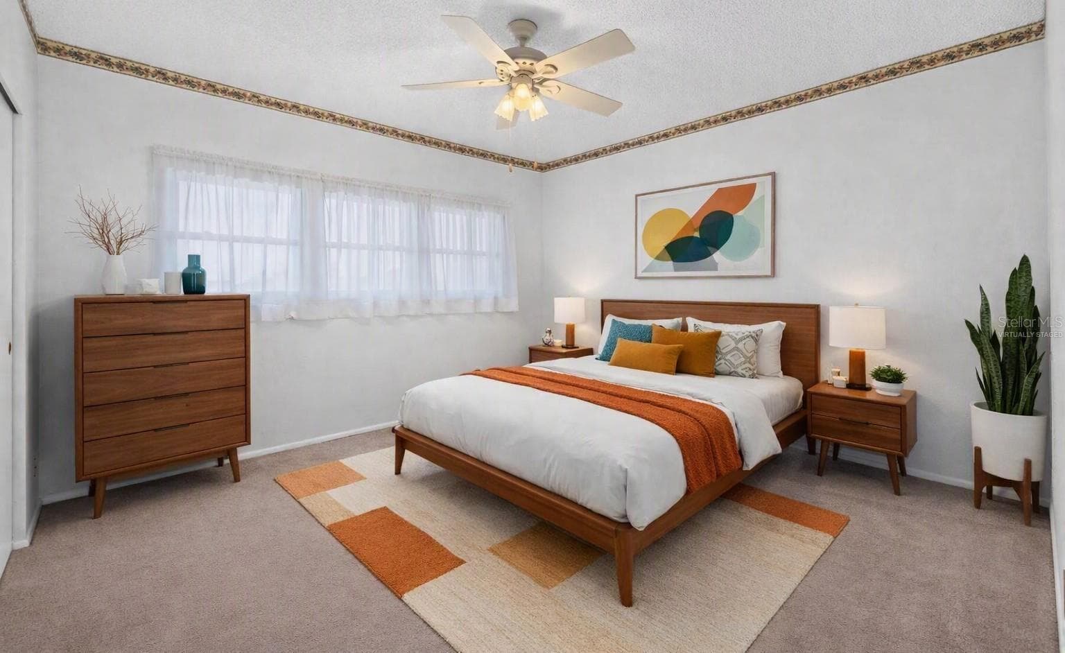 Virtually Staged - Guest Bedroom - 2221 SWEDISH DR #53, CLEARWATER