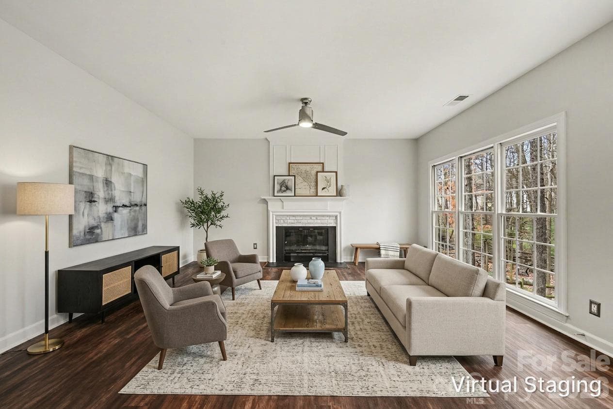 Virtually Staged - 5805 Swanston Drive, Charlotte