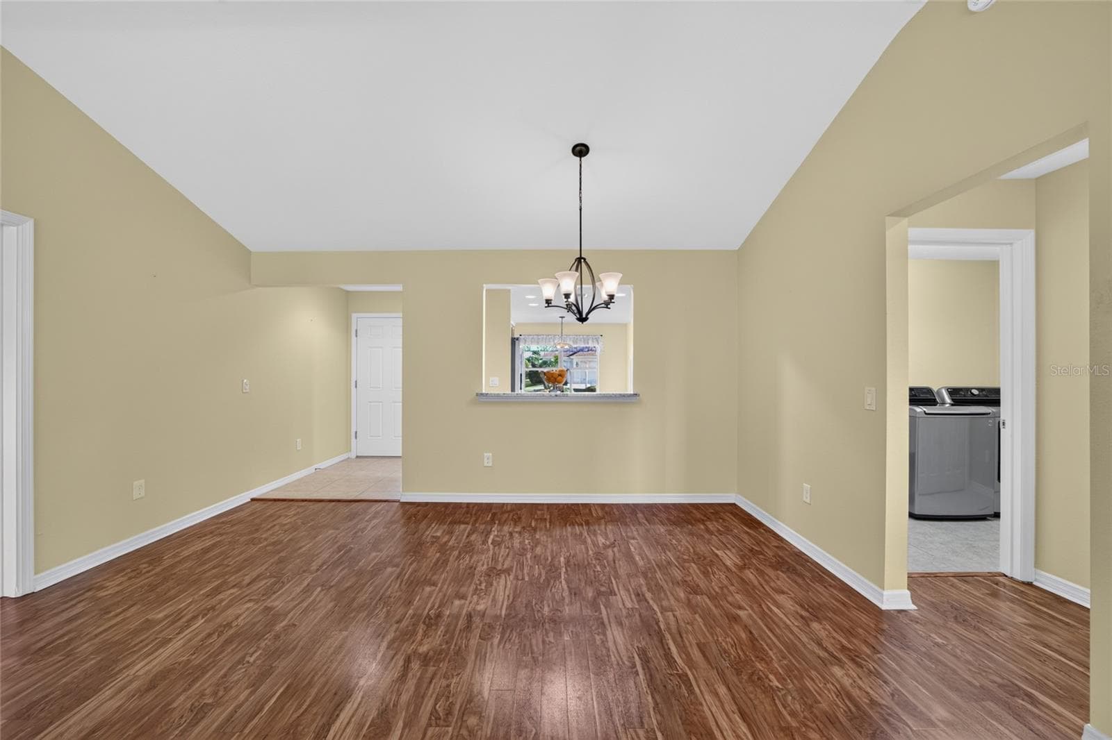 Dining Room with pass-through window - 3552 WYNGATE PL, THE VILLAGES