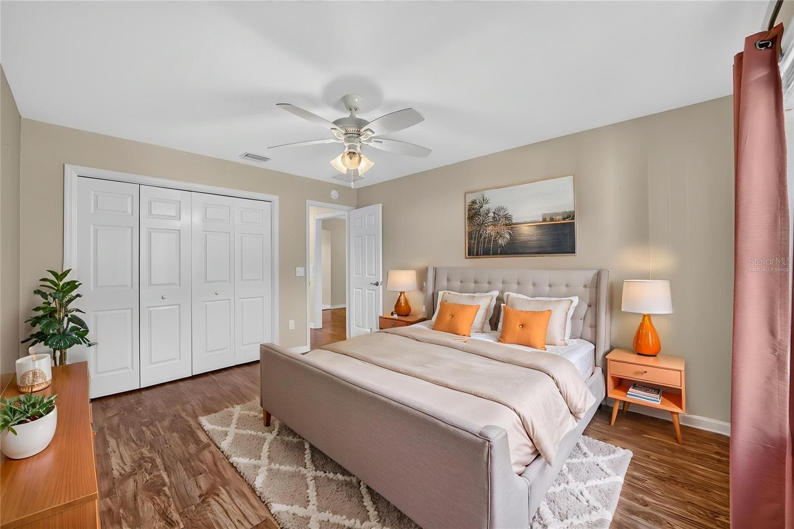 Virtually Staged Bedroom 3 - 3552 WYNGATE PL, THE VILLAGES